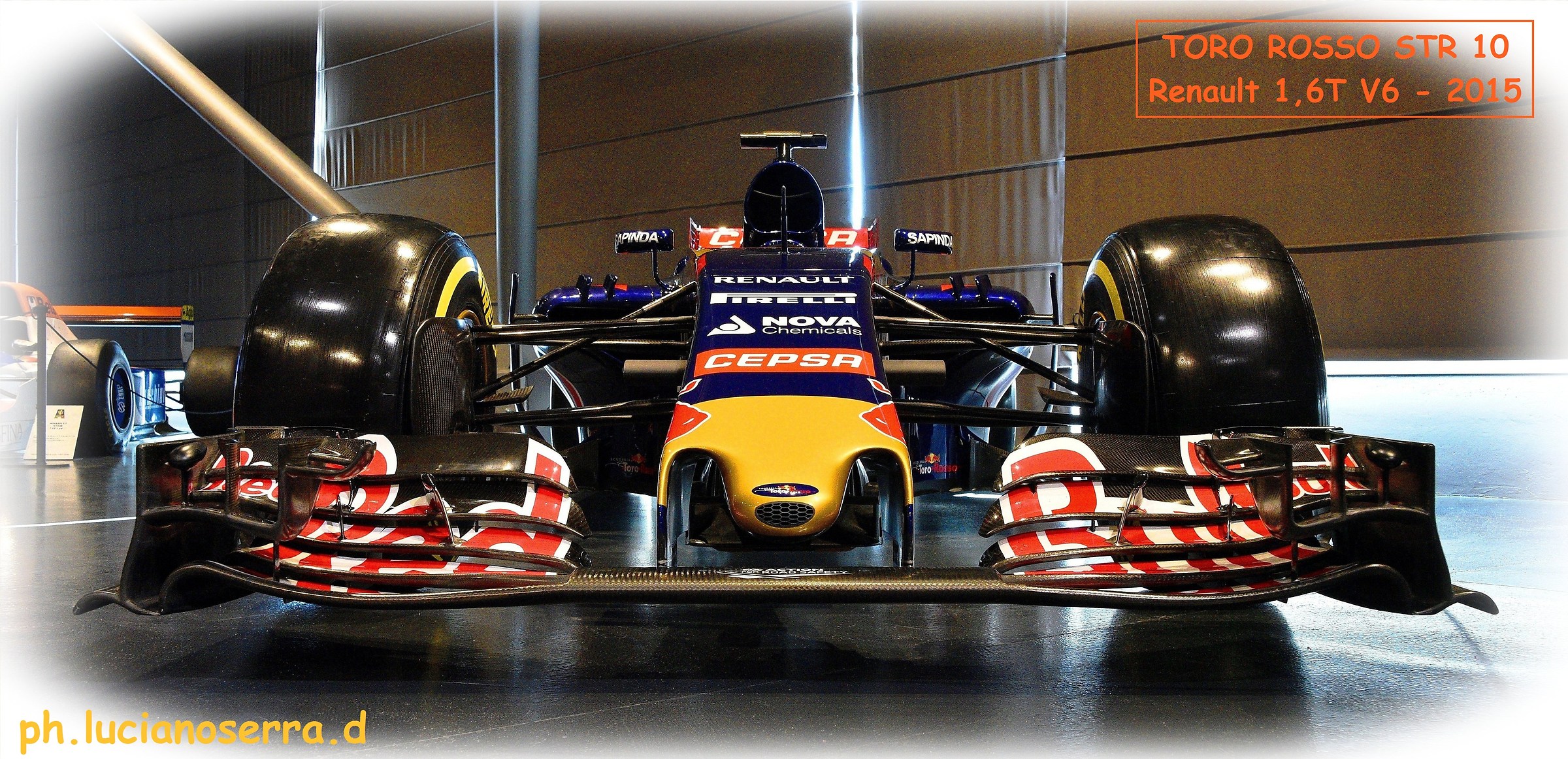 Toro Rosso Str 10 Renault 1,6 Litri Turbo V6 - 2015