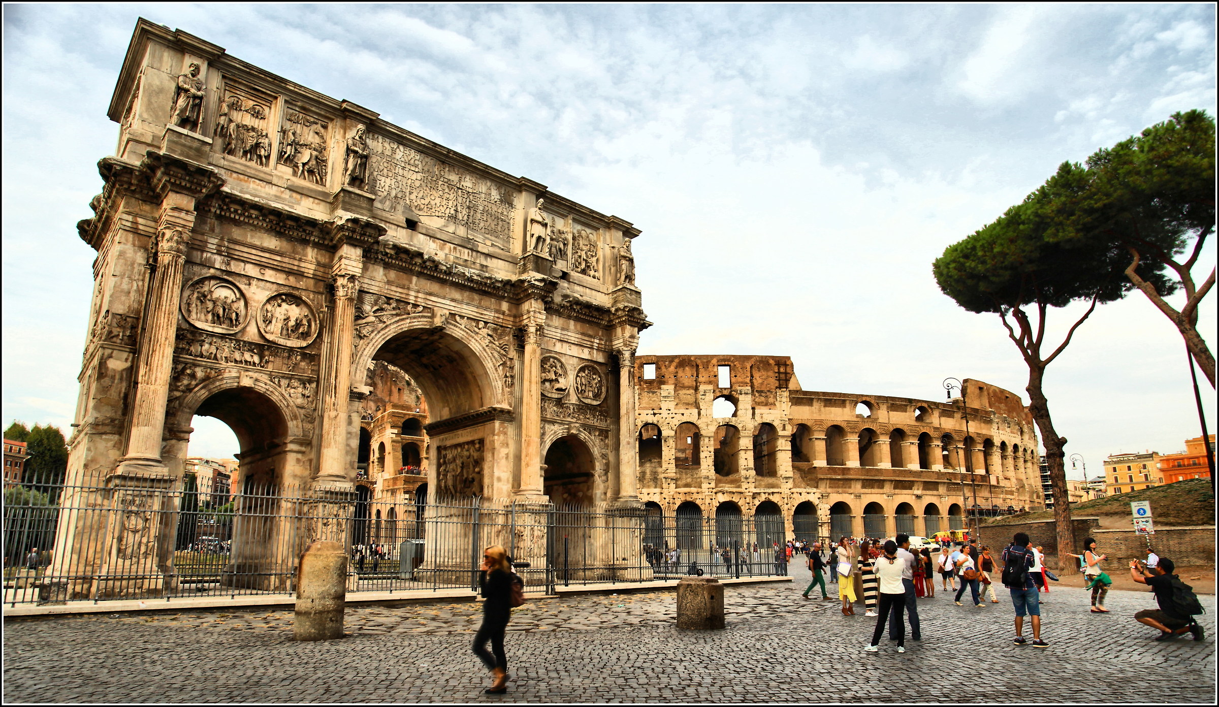 Arco di Costantino & Colosseo