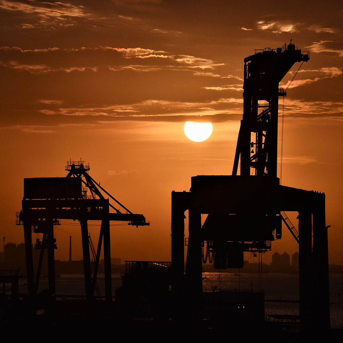 Port of Jakarta Indonesia