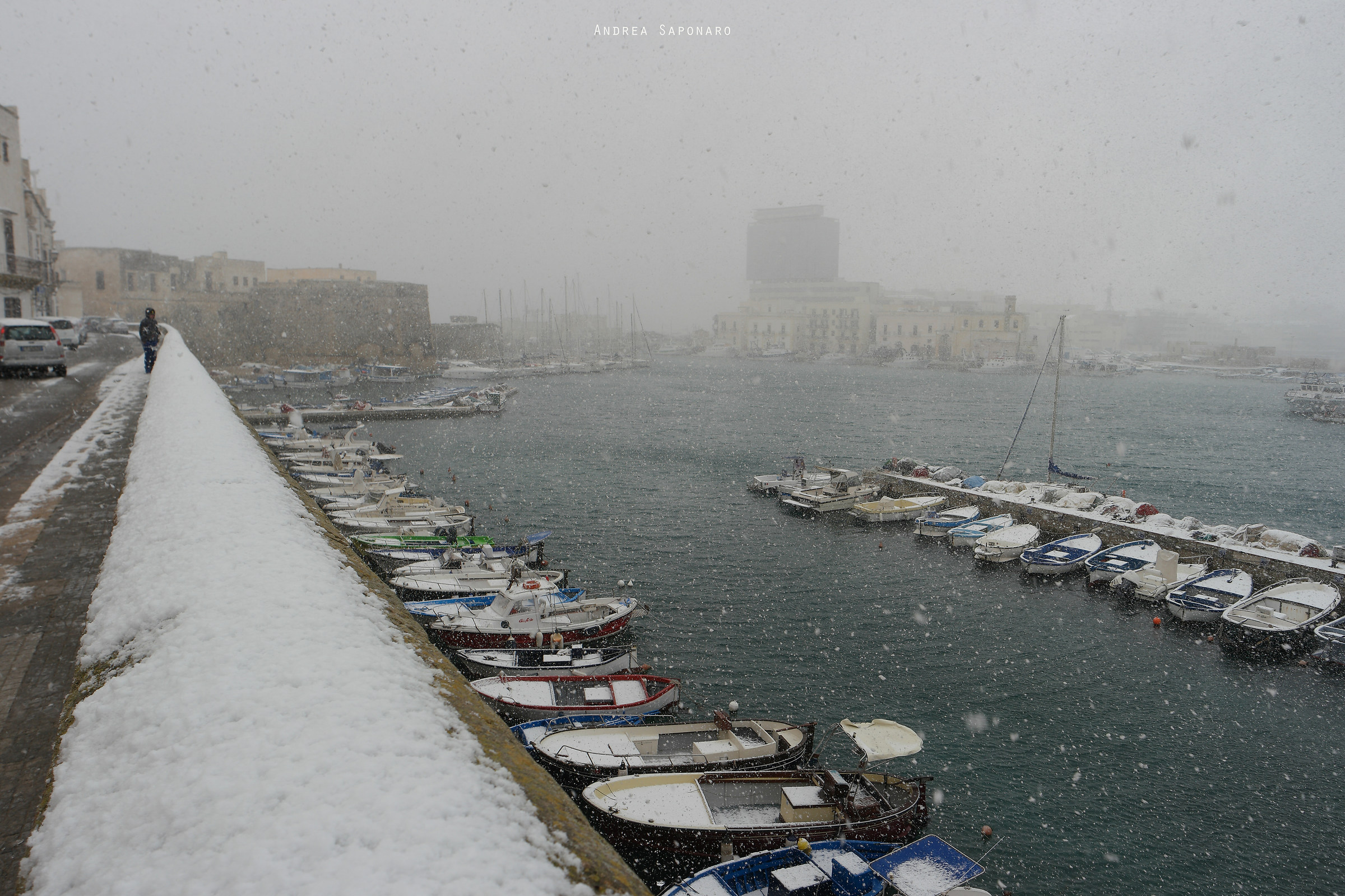 The Canneto Gallipoli, seen from the historical center