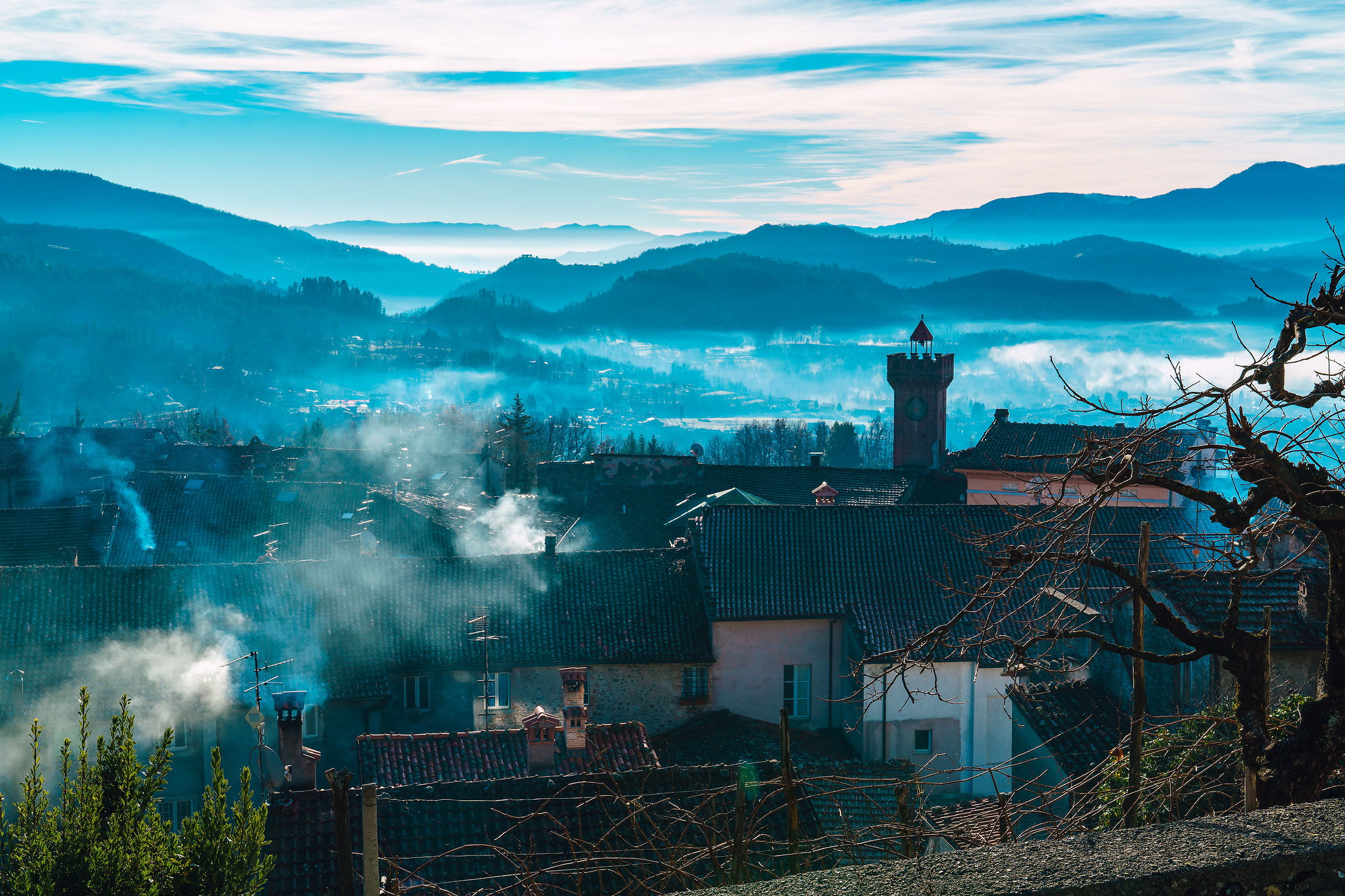 The trucks who smoke ..