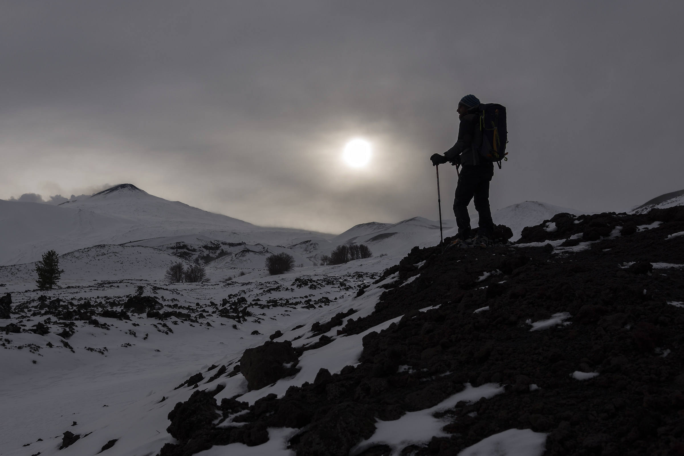 By looking at the Etna