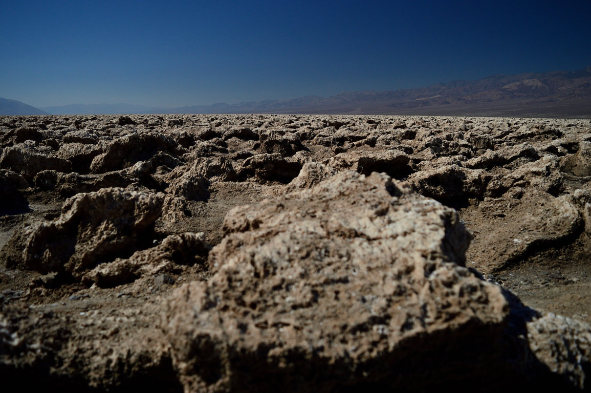 The field of Golf del Diavolo (Devil's Golf Course)