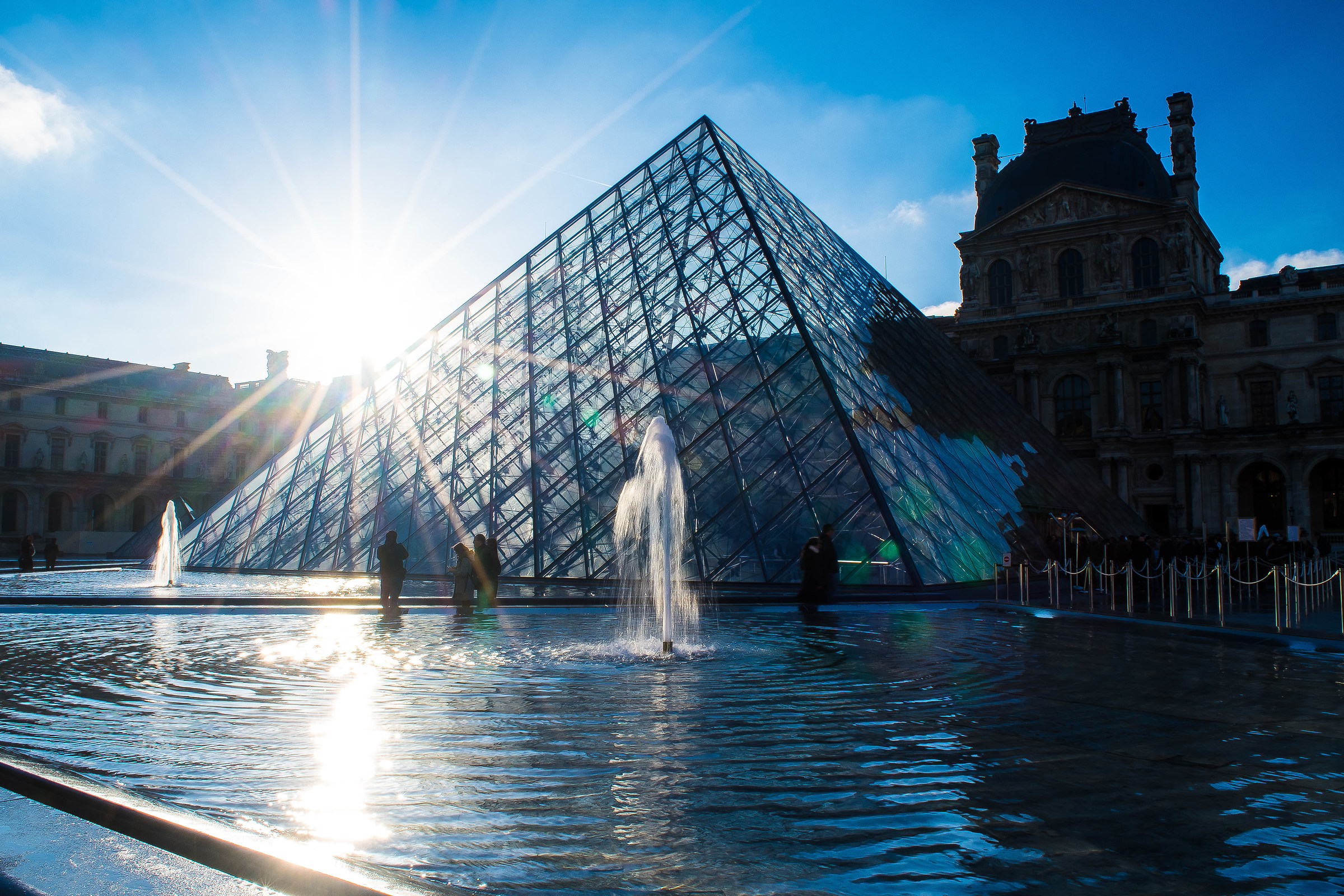 It grows on the Louvre