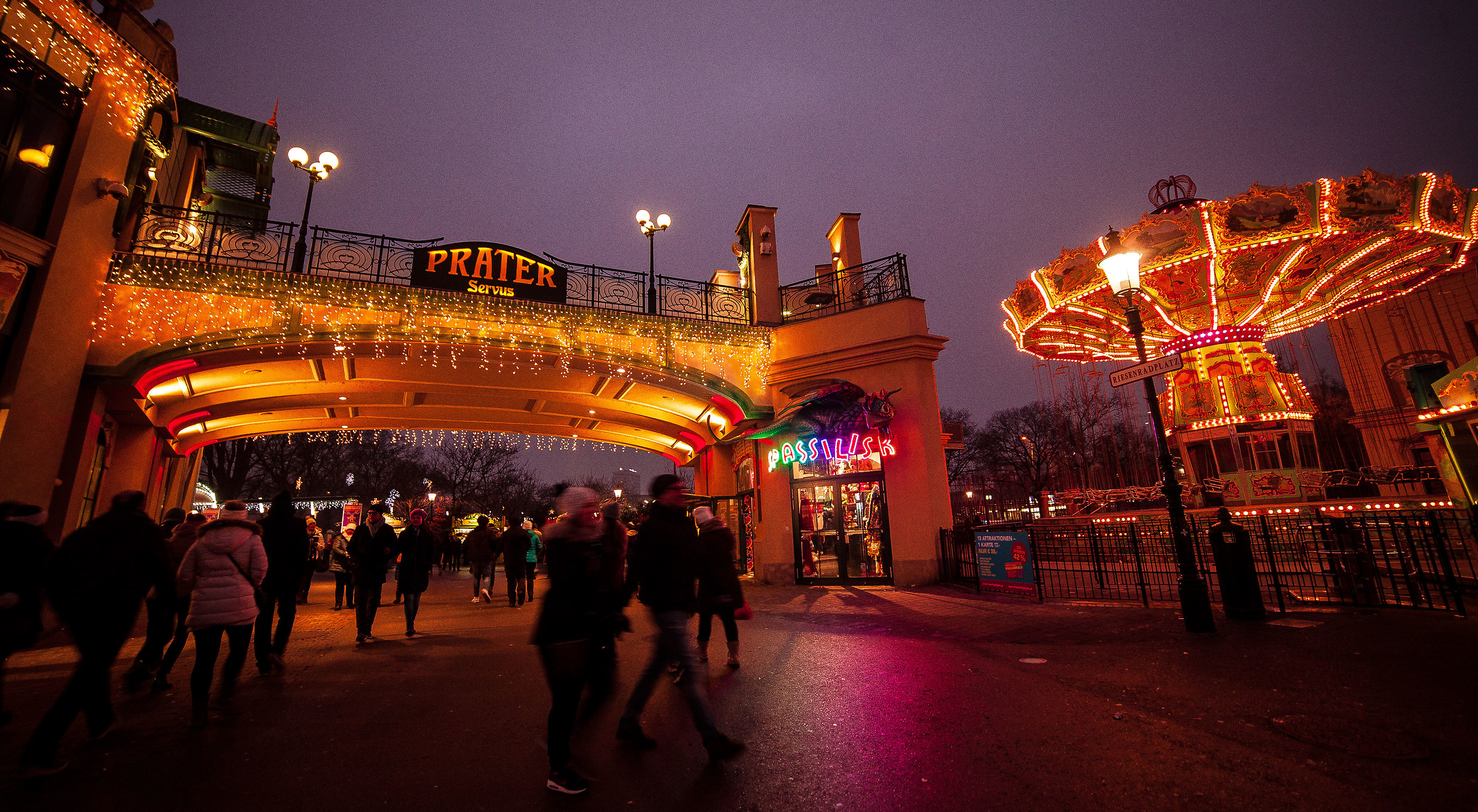 Prater, Vienna, Austria.