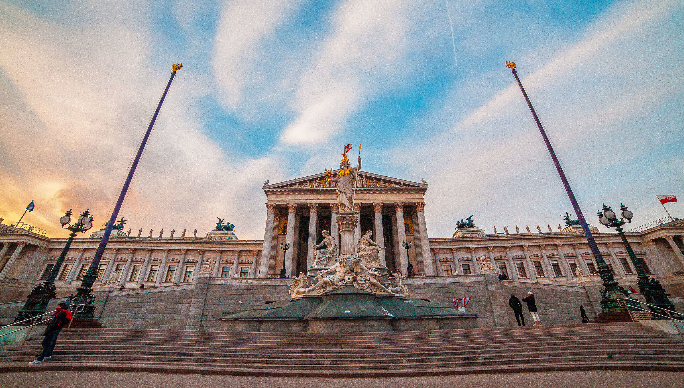 Parlamento di Vienna.