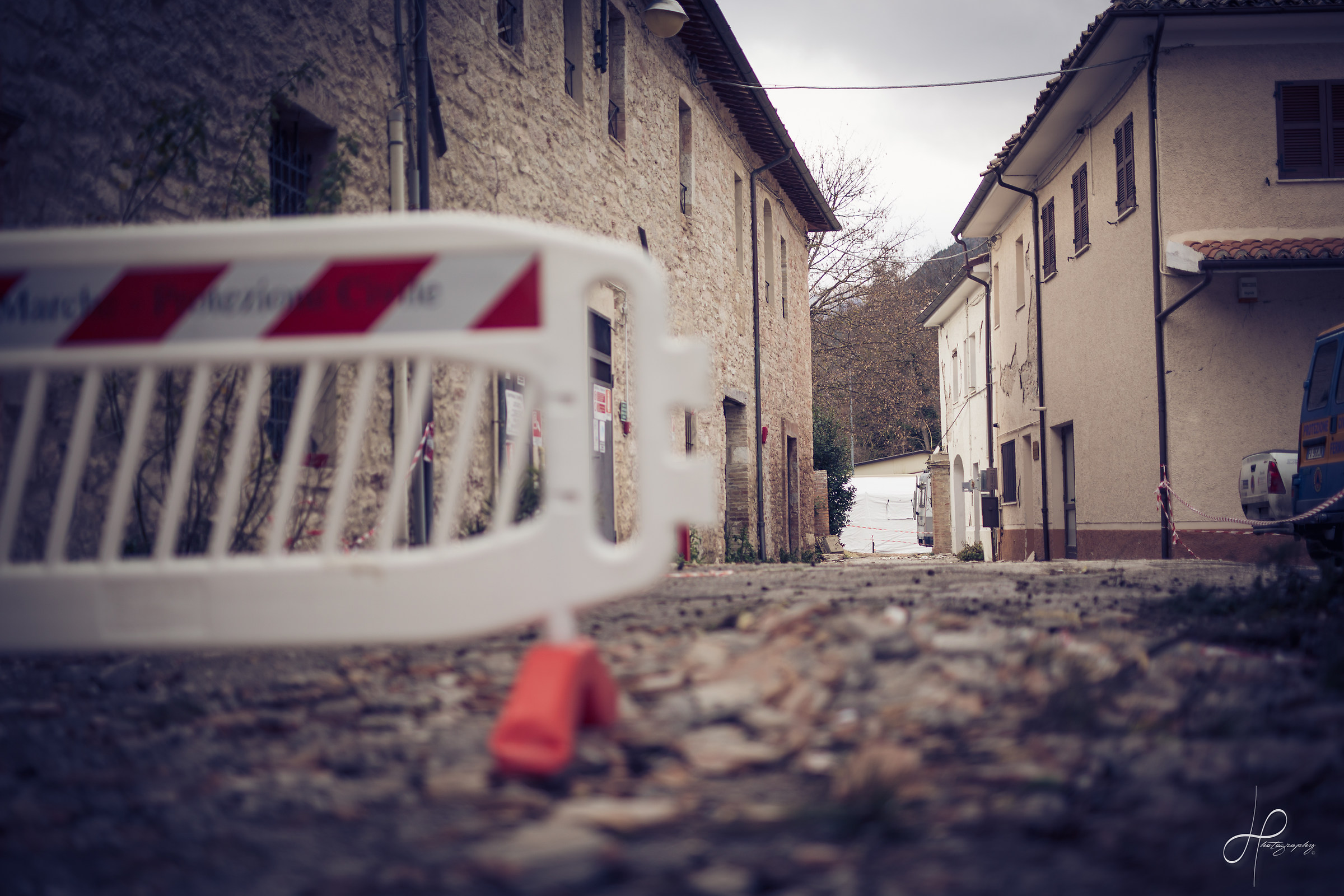 Pieve Torina - Behind the former abattoir