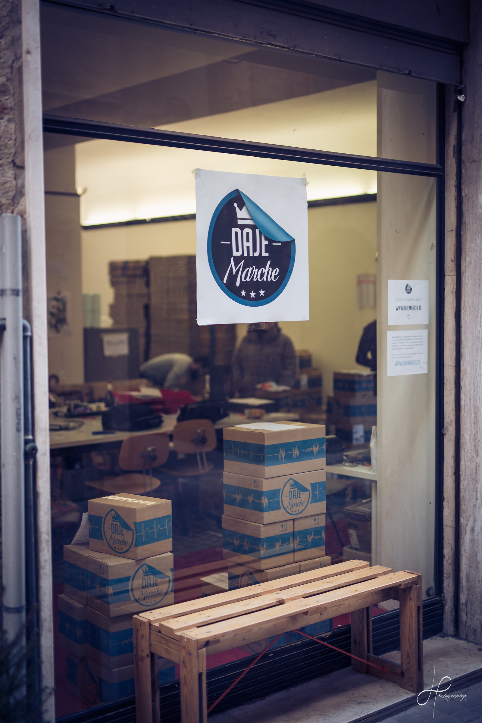 Tolentino - The headquarters of "Daje Marche" ...