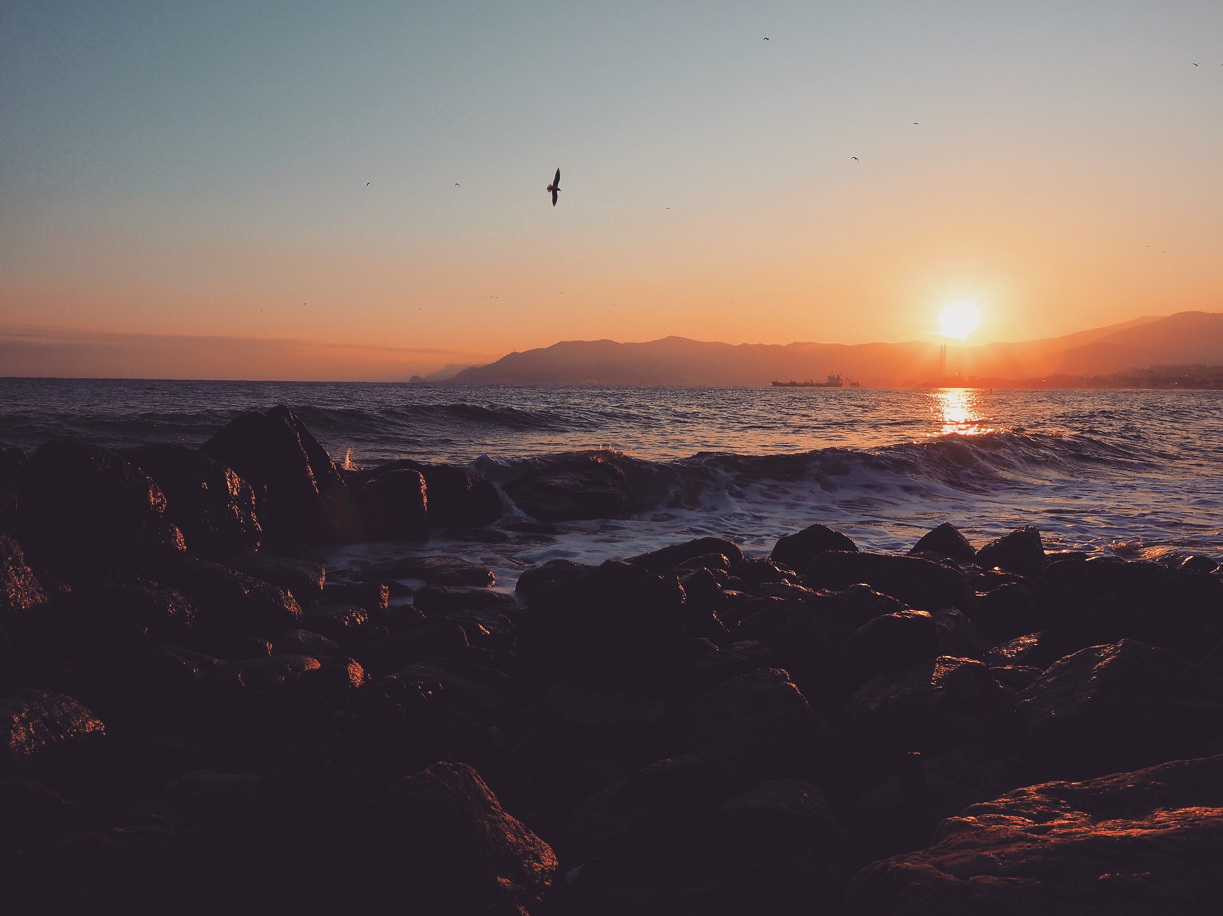 At the going down of the sea