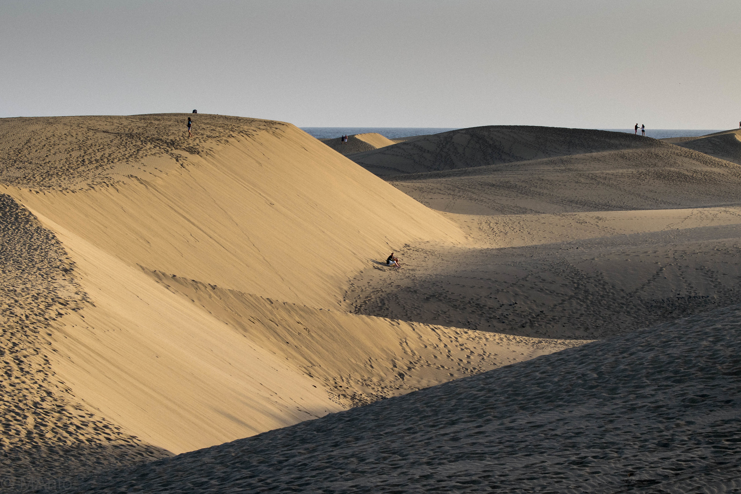 Dune di Maspalomas tra luci ed ombre