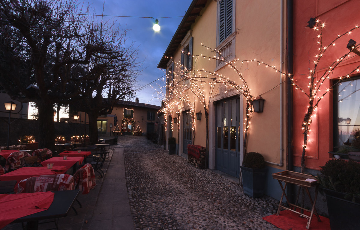 End of the day in San Vigilio