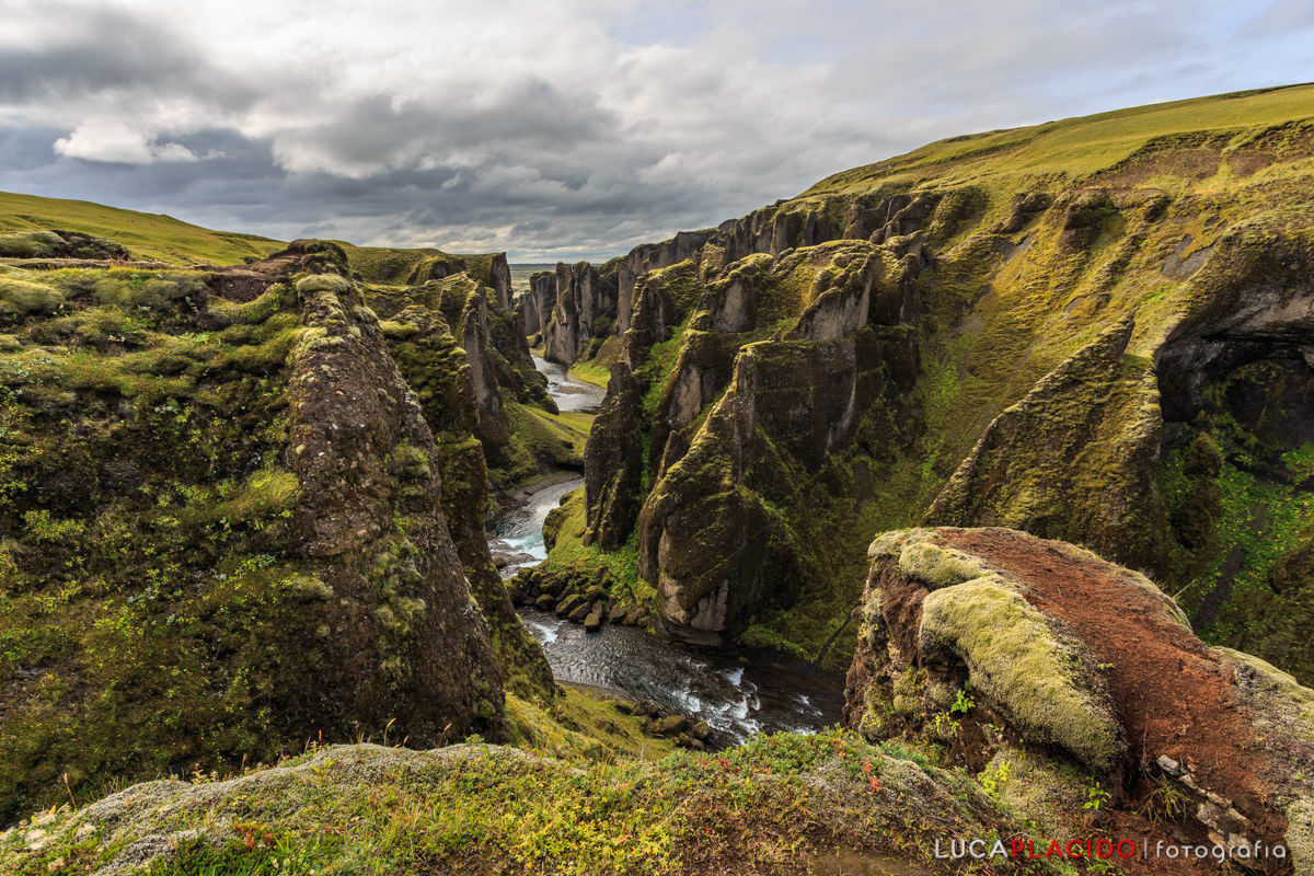 The Fjaðrárgljúfur gorges