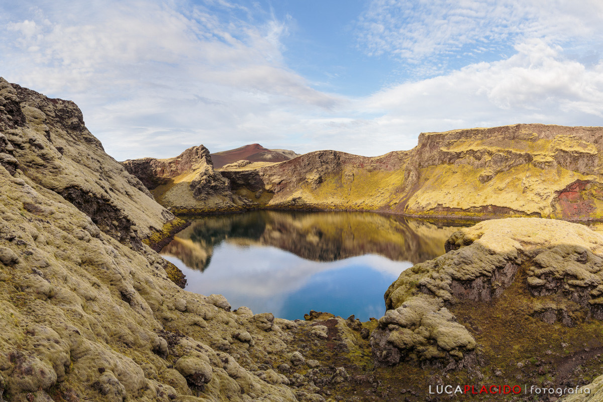 One of the craters Lakagigar