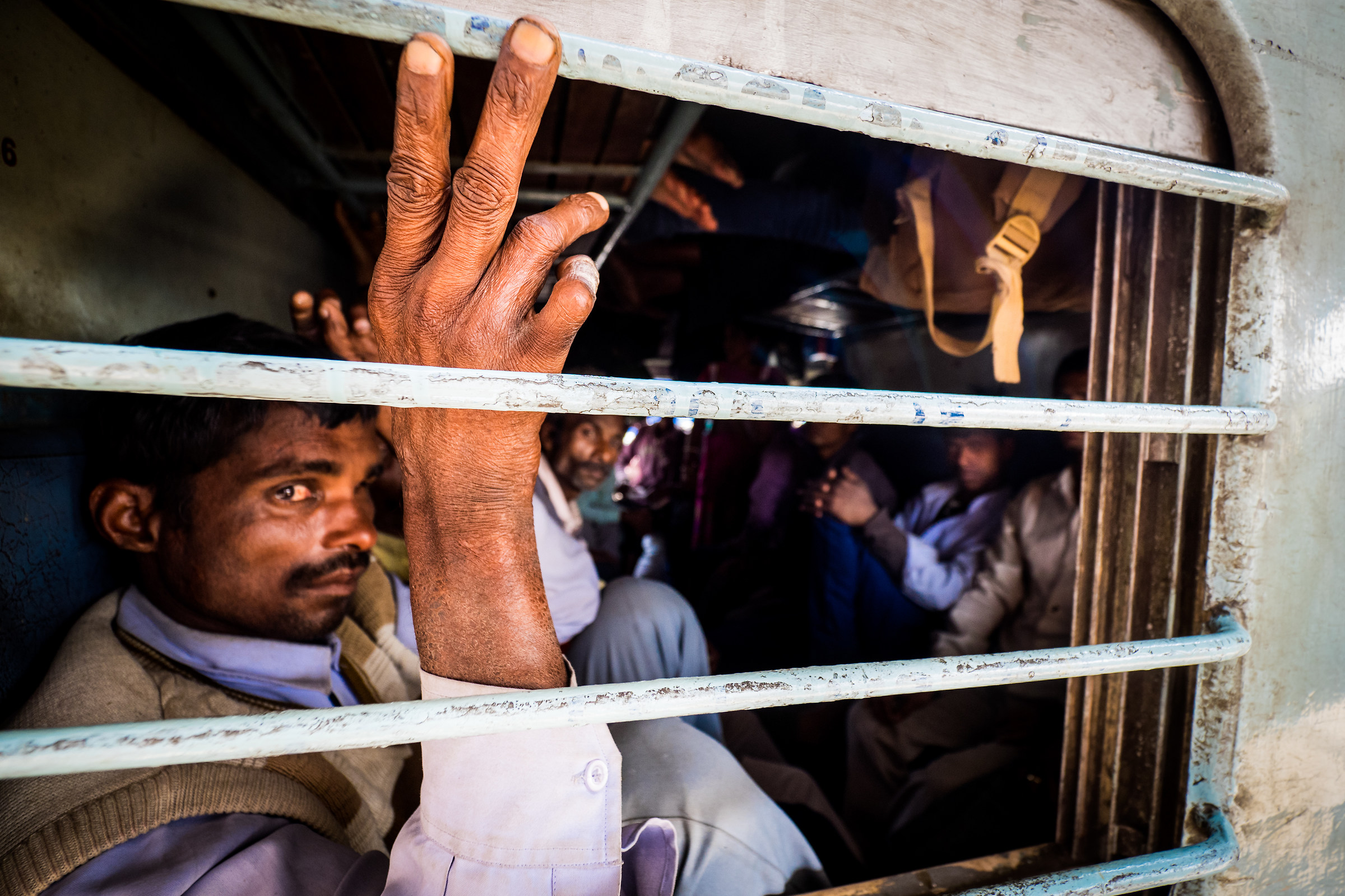 At Hajipur station. Bihar, India