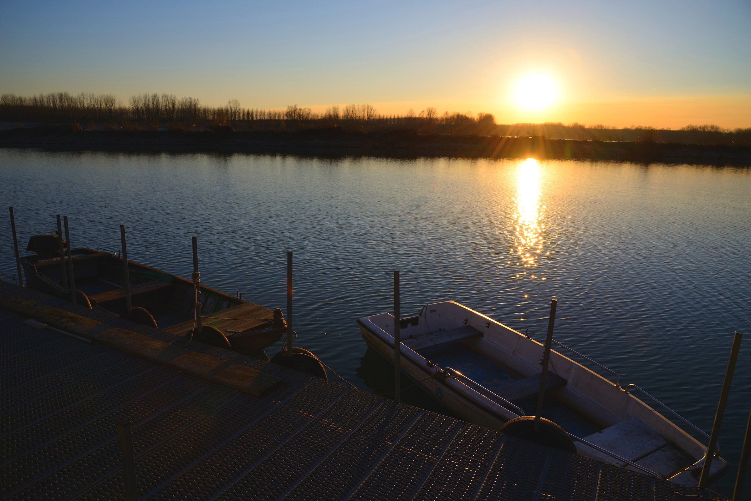 Sunset on Po (3 of 3)