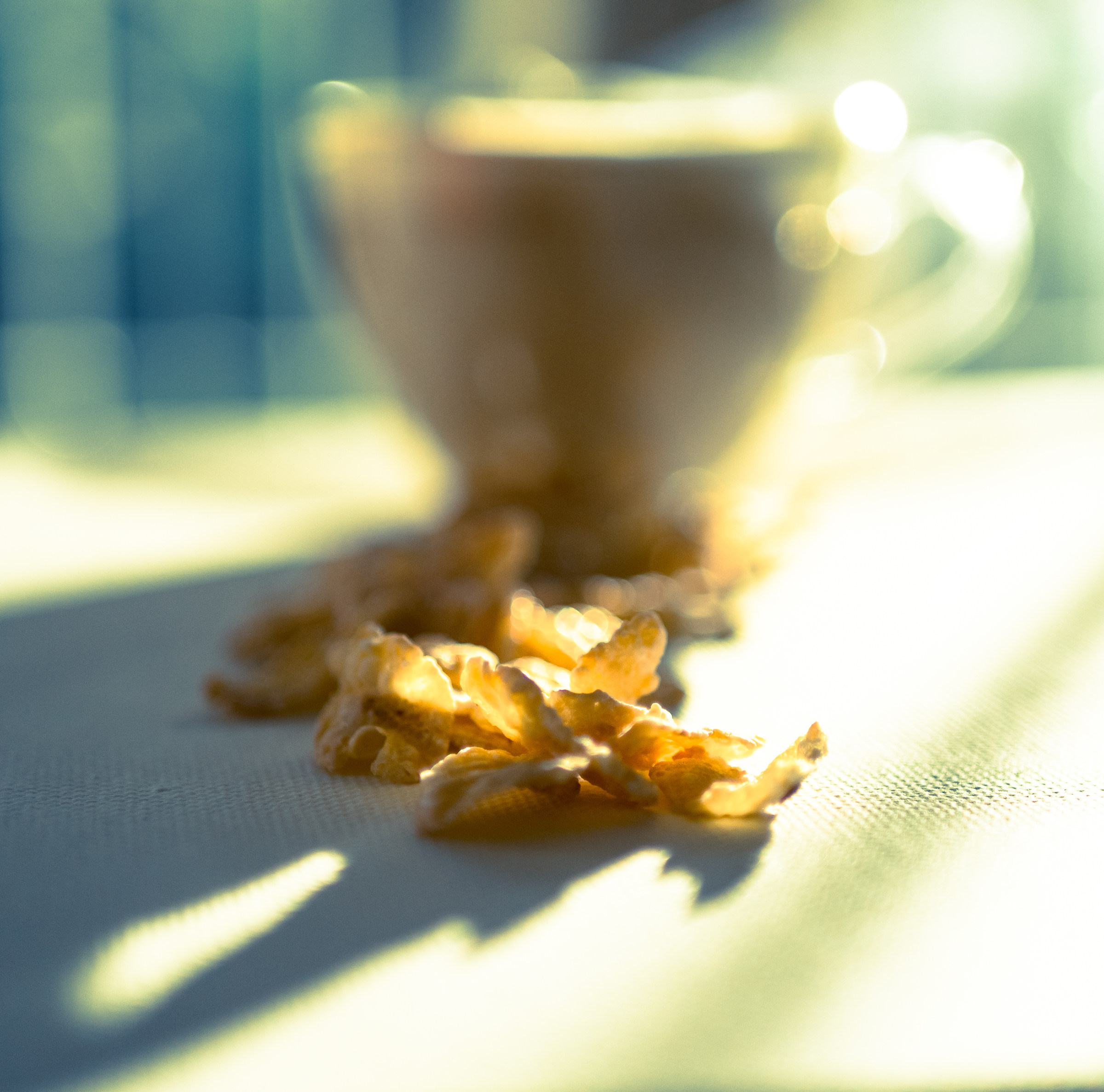 breakfast with cornflakes