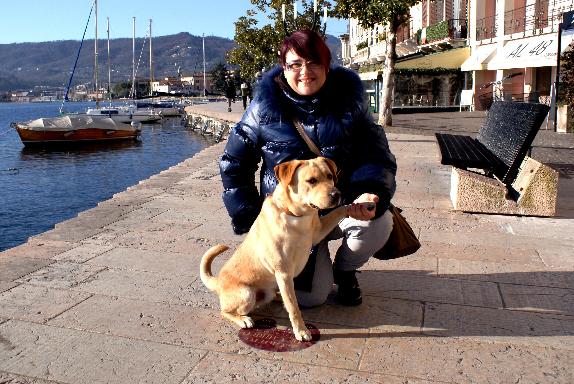 Walking with friends