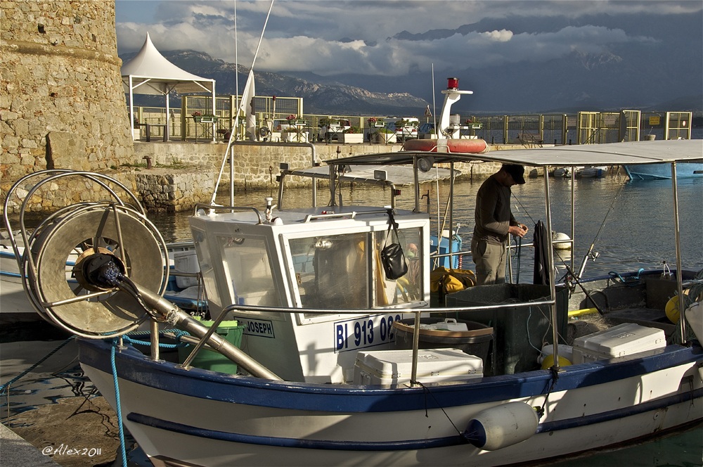 Calvi Le pecheur