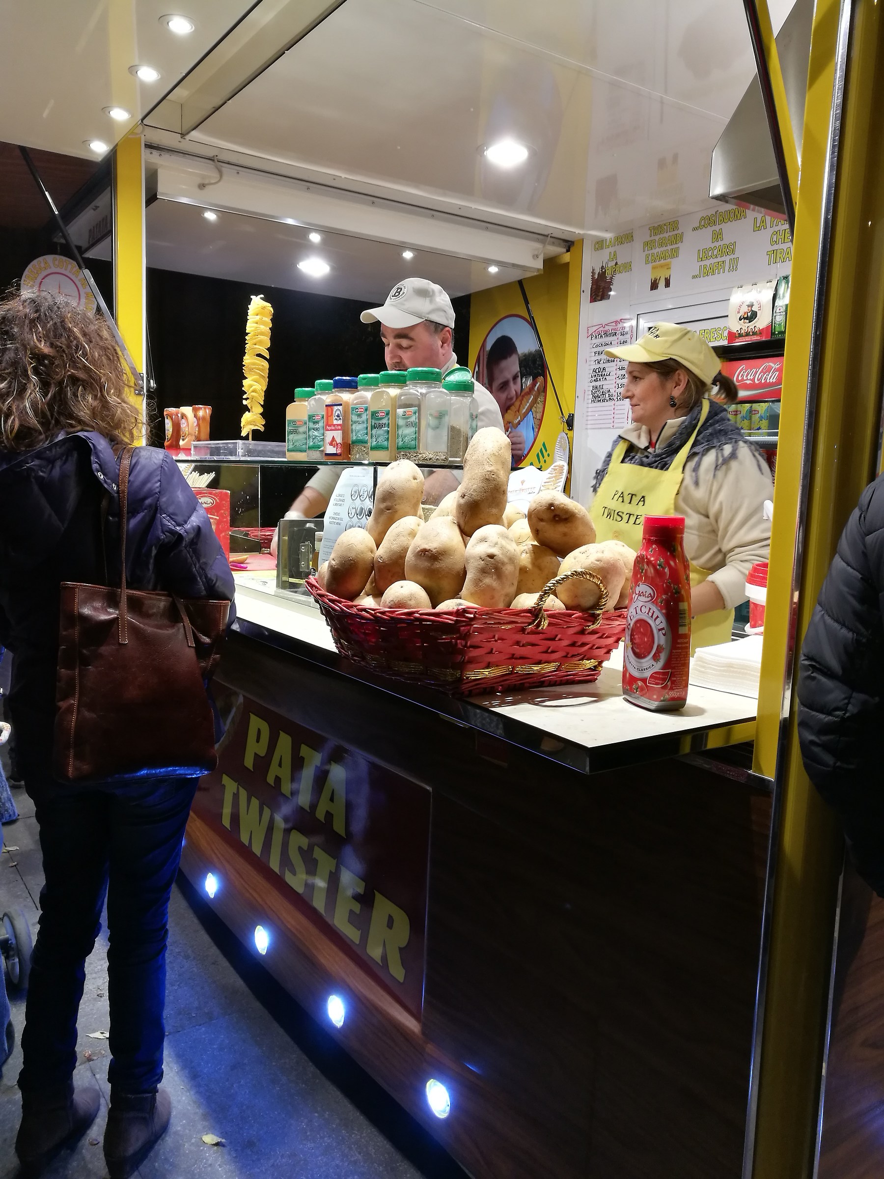 Patata frita a volontà