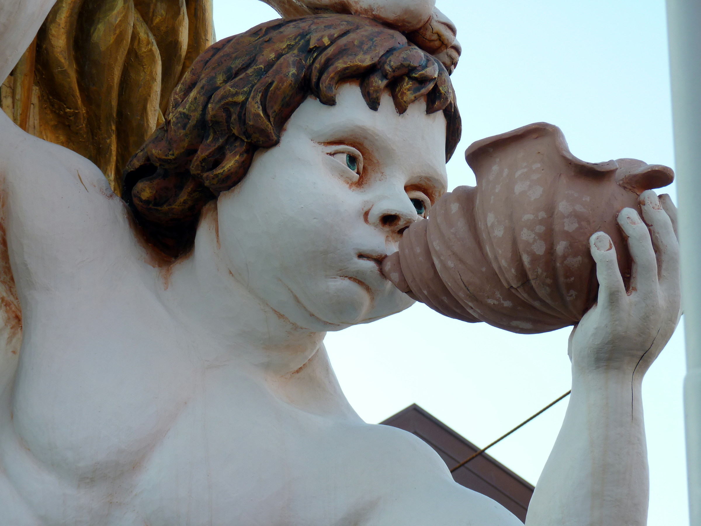 particolare della polena