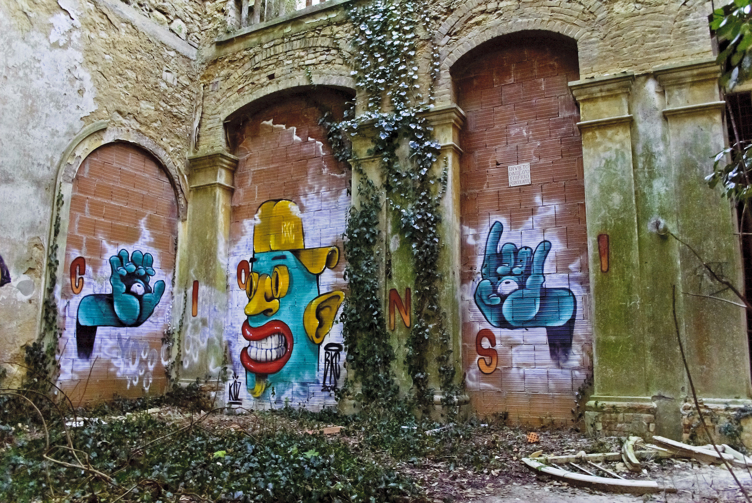 Art Street-Padiglione Ferri-Ex Manicomio di Volterra