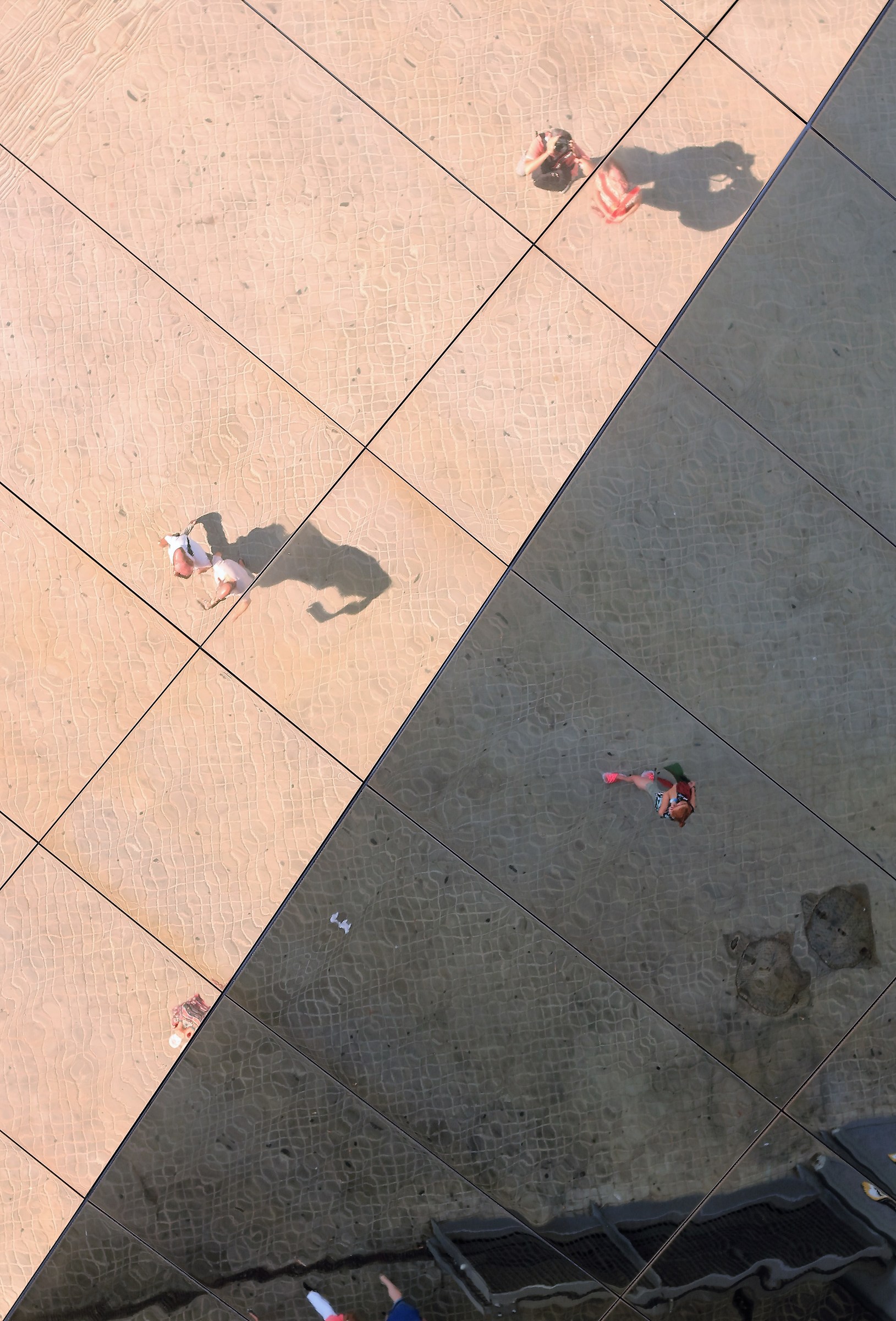 Allo specchio al mercato