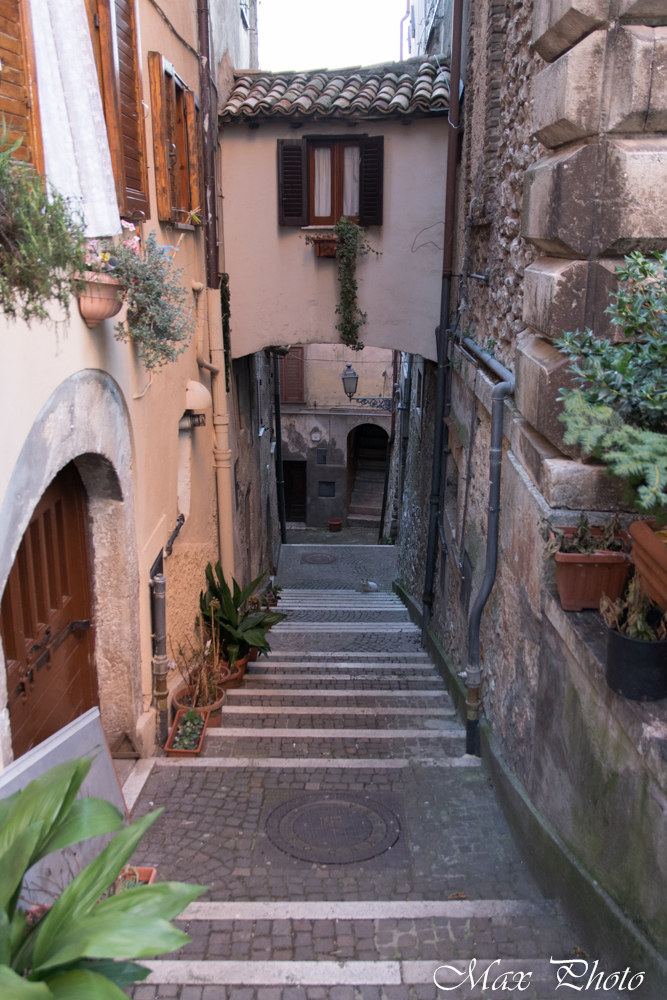 Scorci del centro storico di Fiuggi