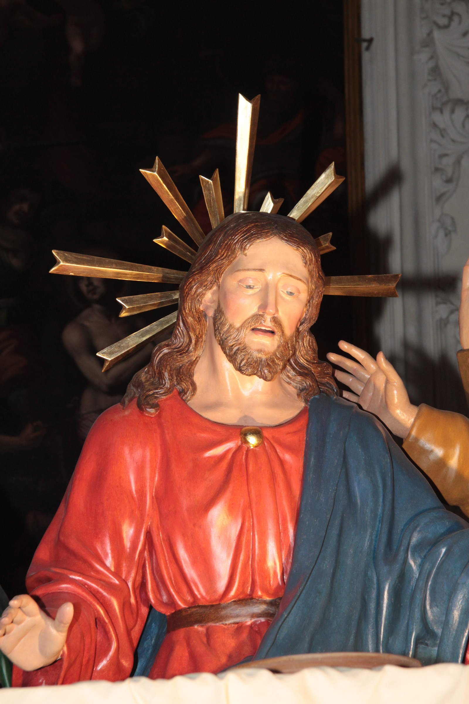 Detail of Christ of the Last Supper