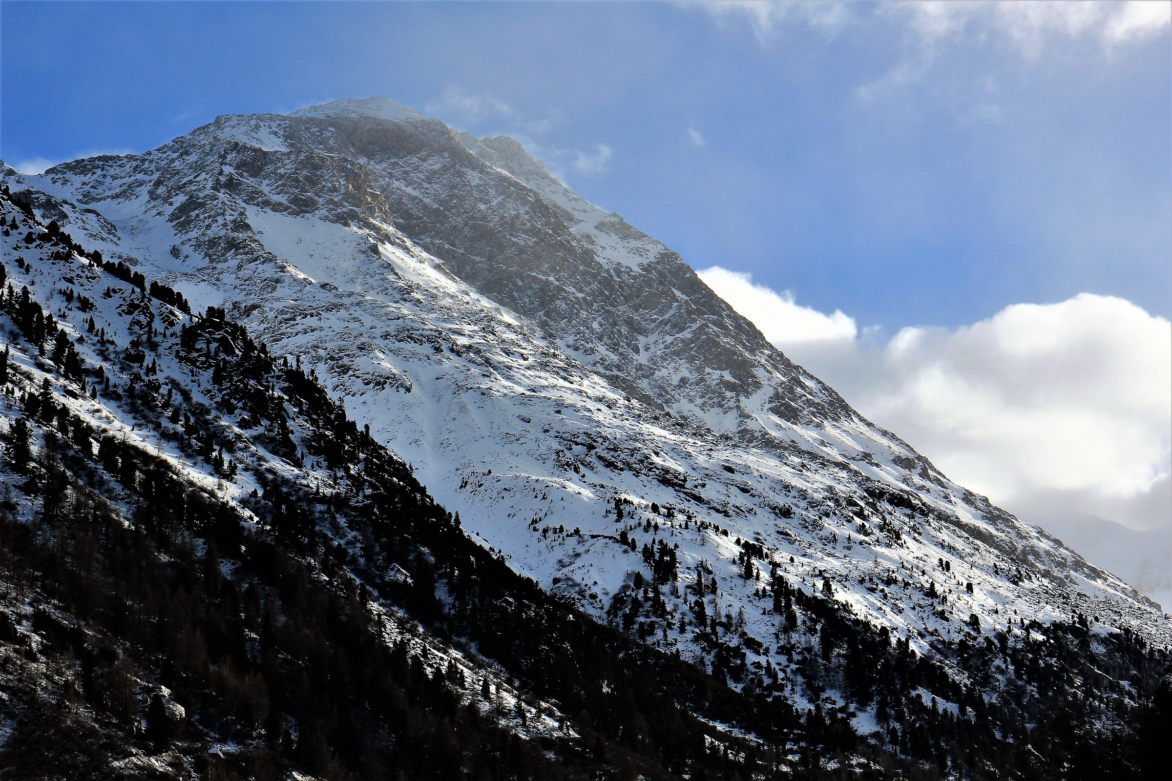 Dal Bernina Express: Bernina Diavolezza