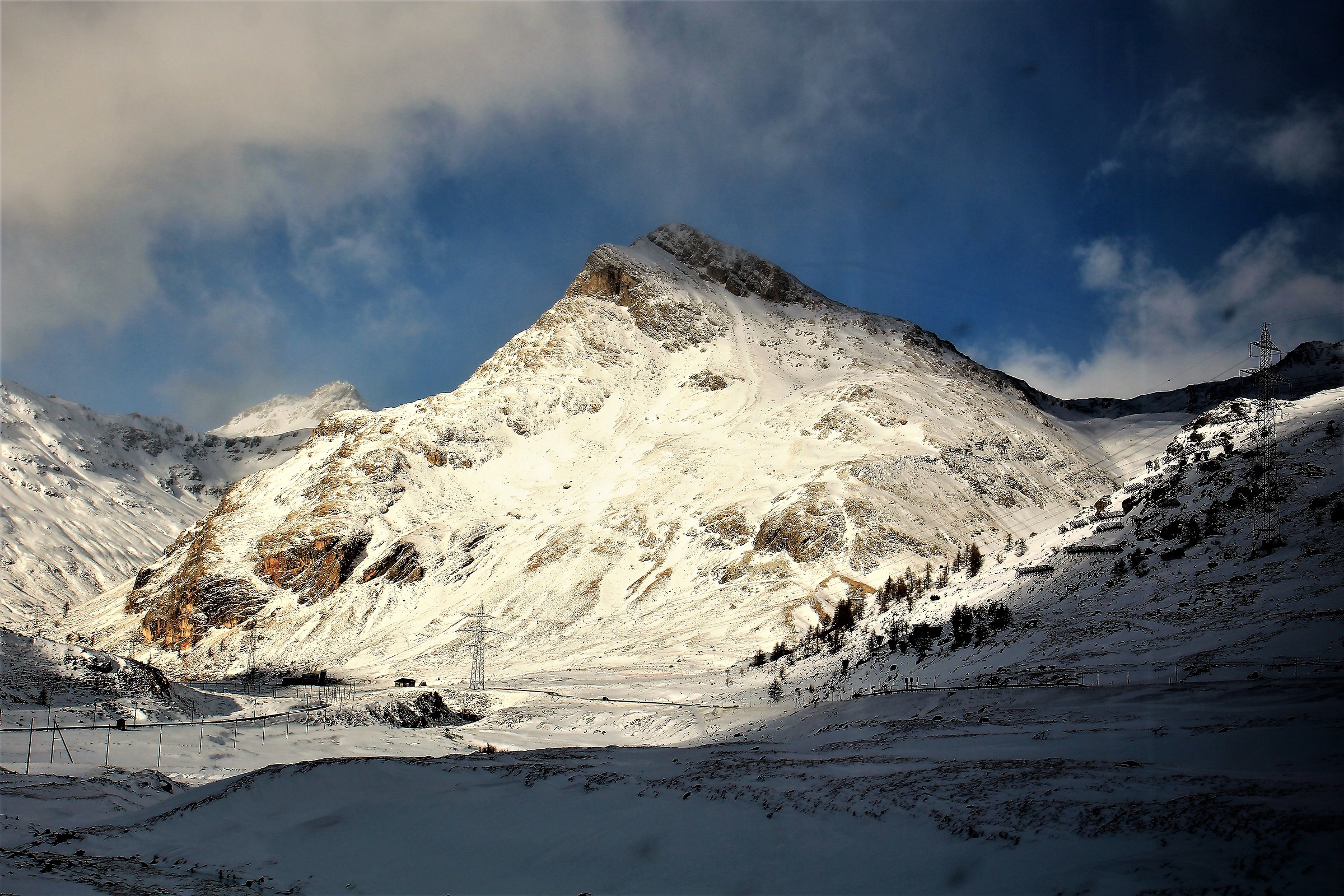 Dal Bernina Express: Bernina Lagalb