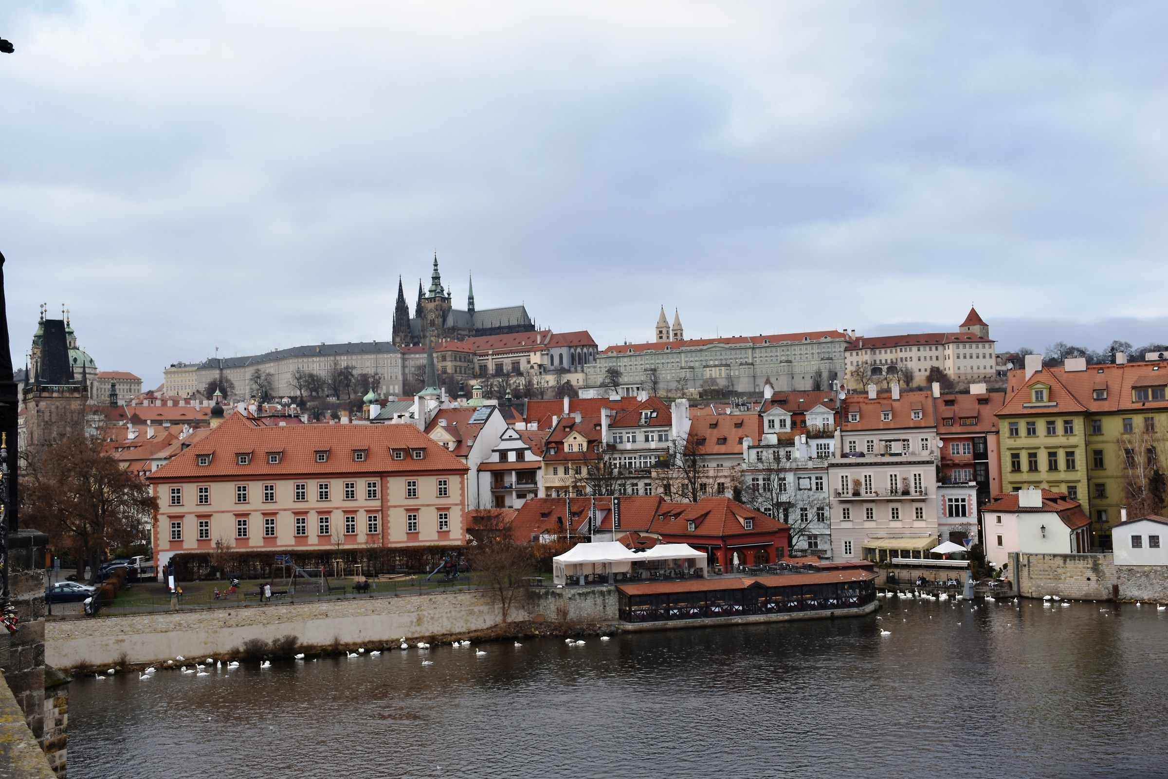 Overview from the Charles Bridge