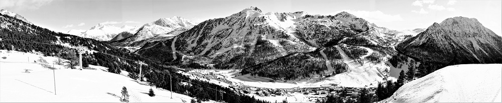 Panorama del Monginevro