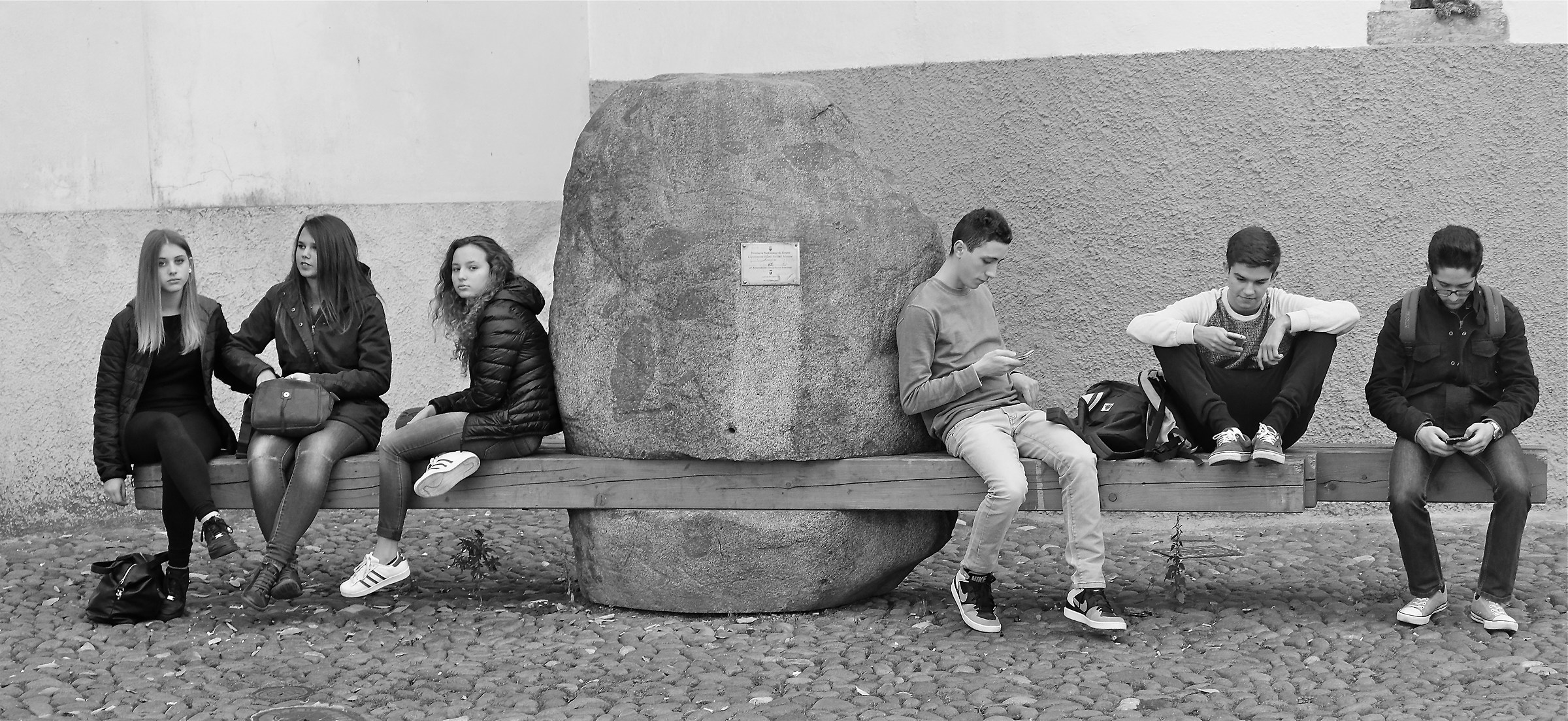 studenti in pausa .........scuola.