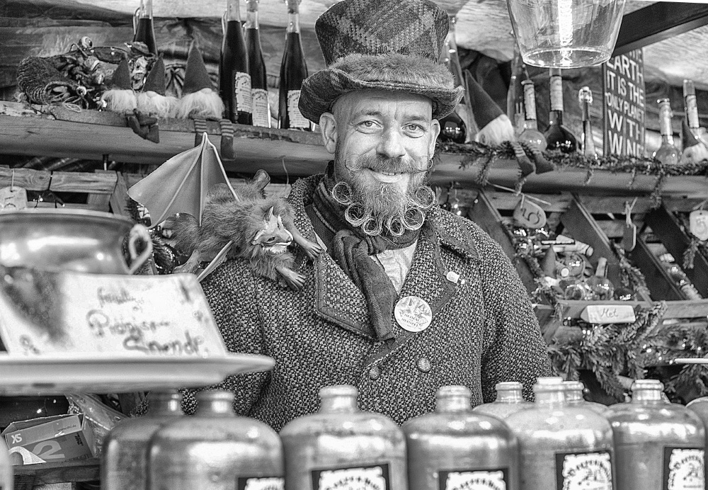 Agilbert and his handlebar mustache