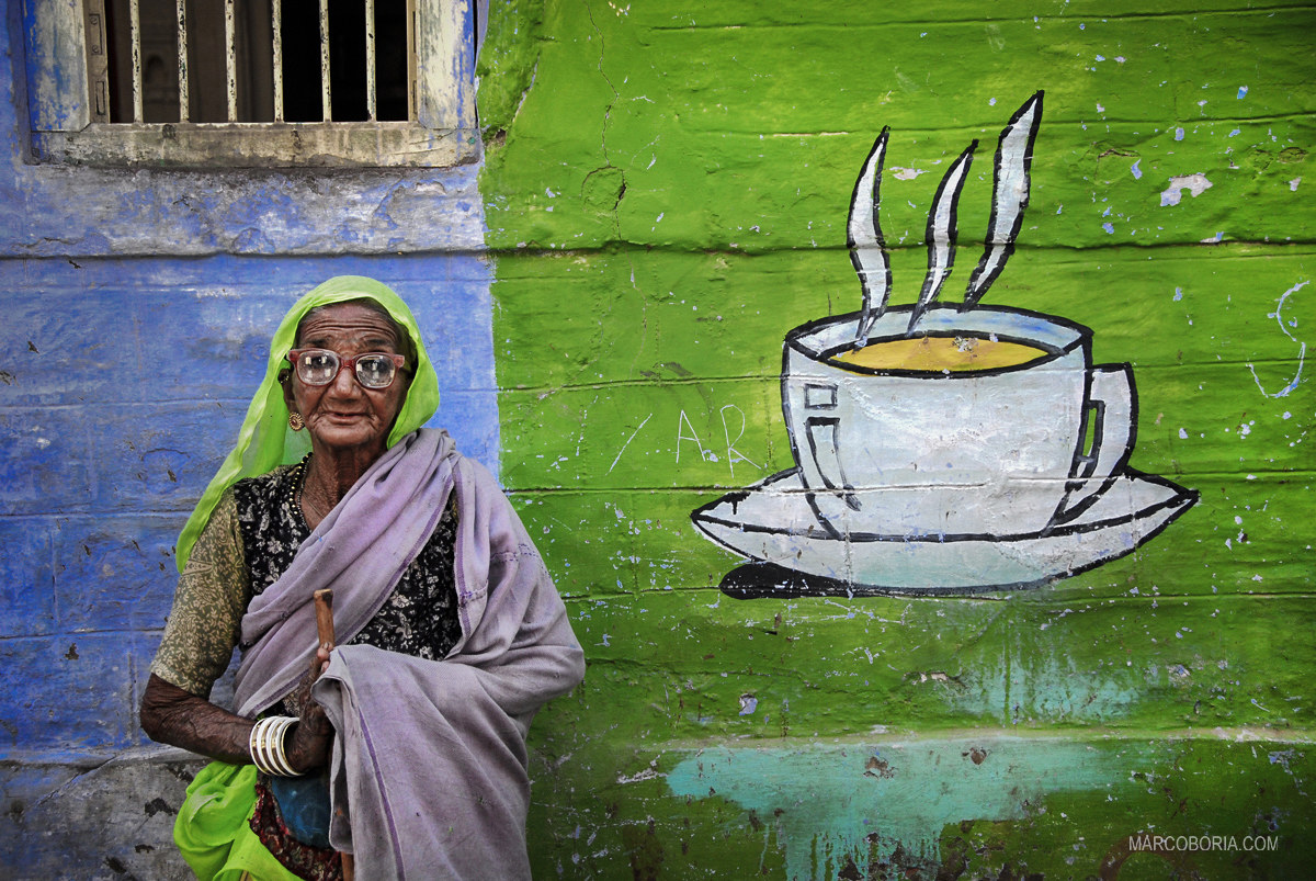 tea time - Rajasthan in 1990