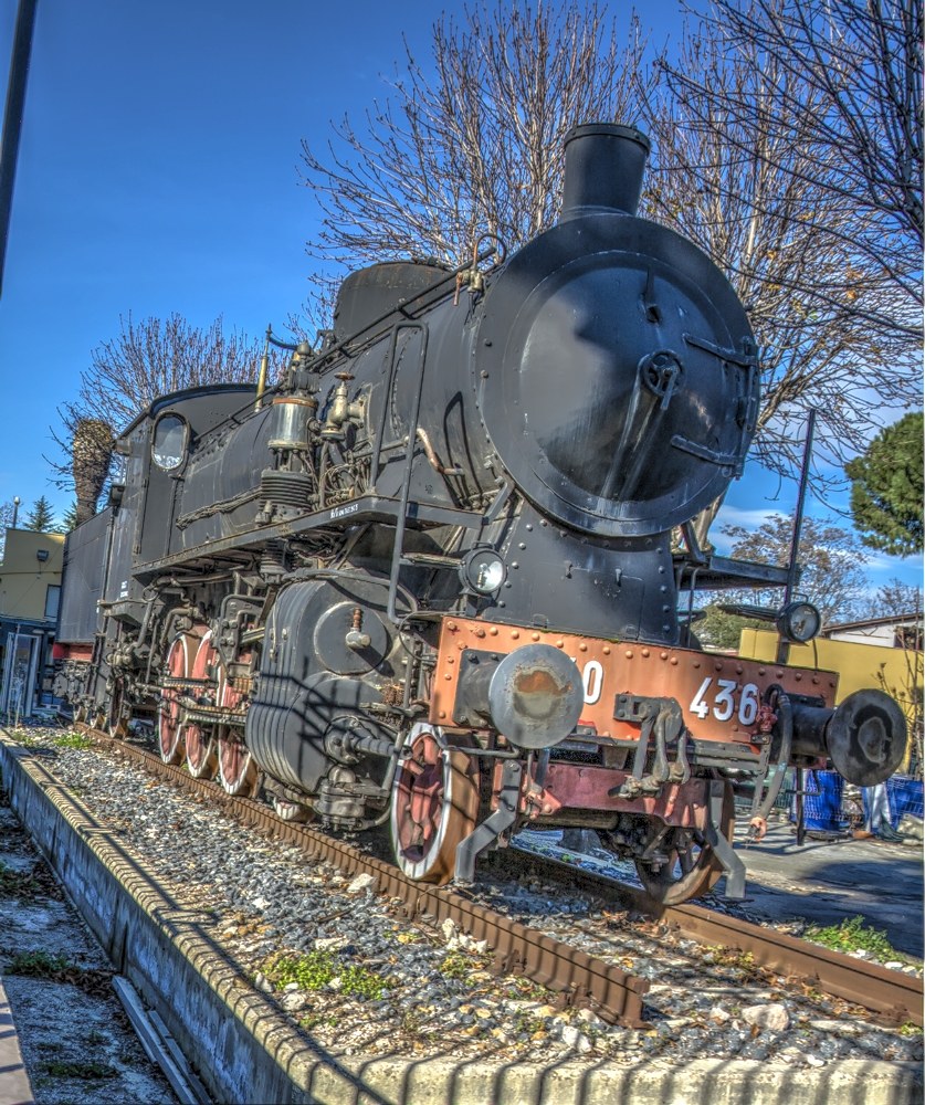 Roma locomotive via Portonaccio