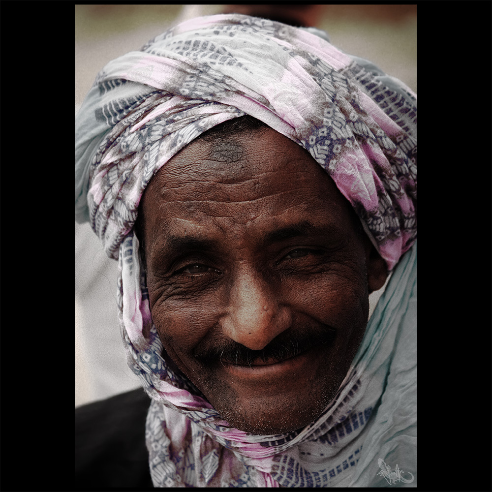 The smiling Tuareg