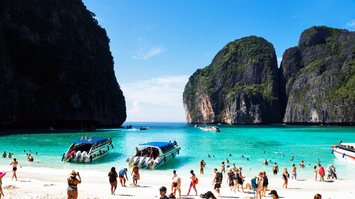 Maya Bay, Phi Phi Leh, Thailandia