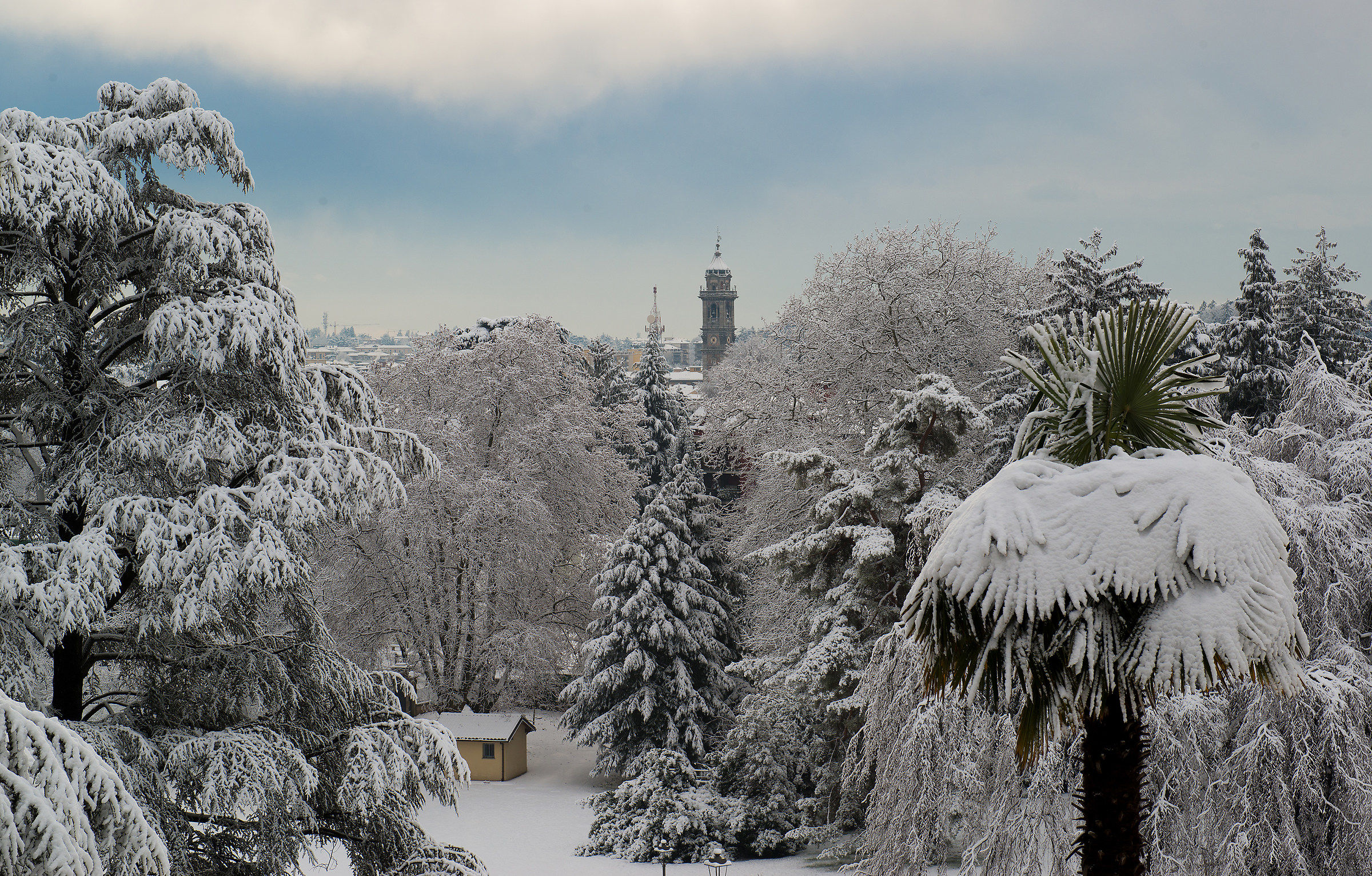 Snow in Varese .....
