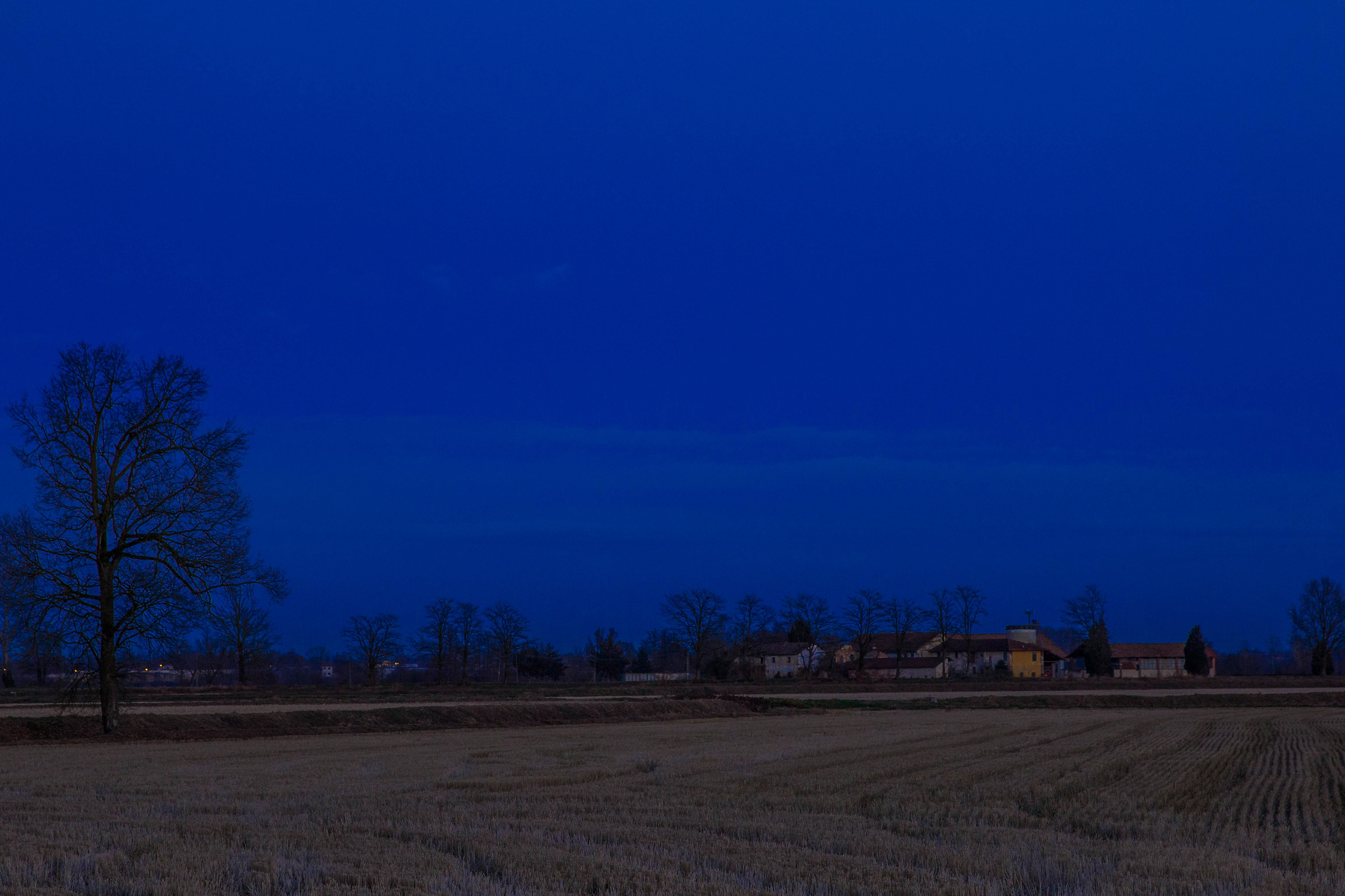Che ora è? Andiamo a riposare.