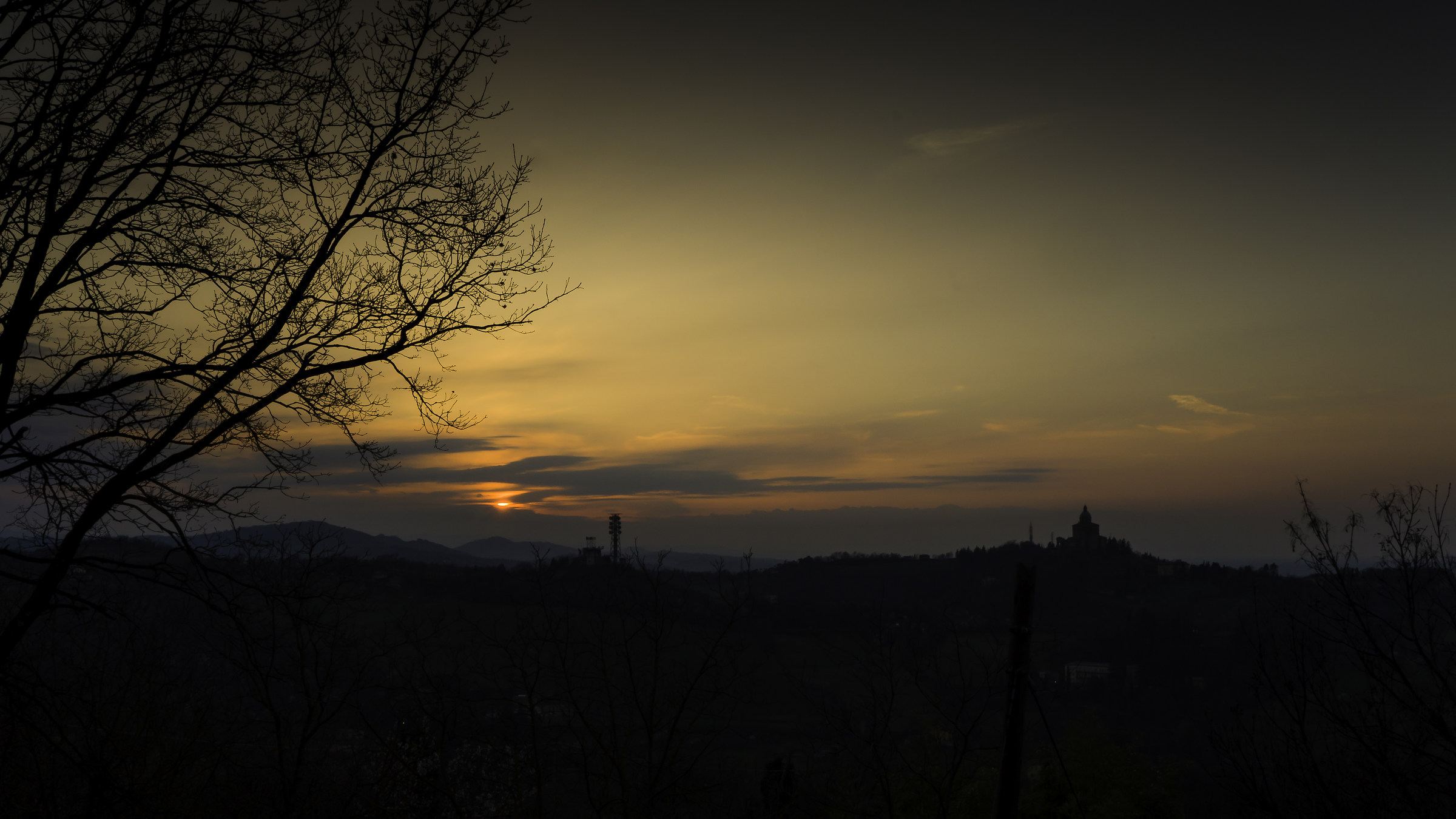 san luca al tramonto