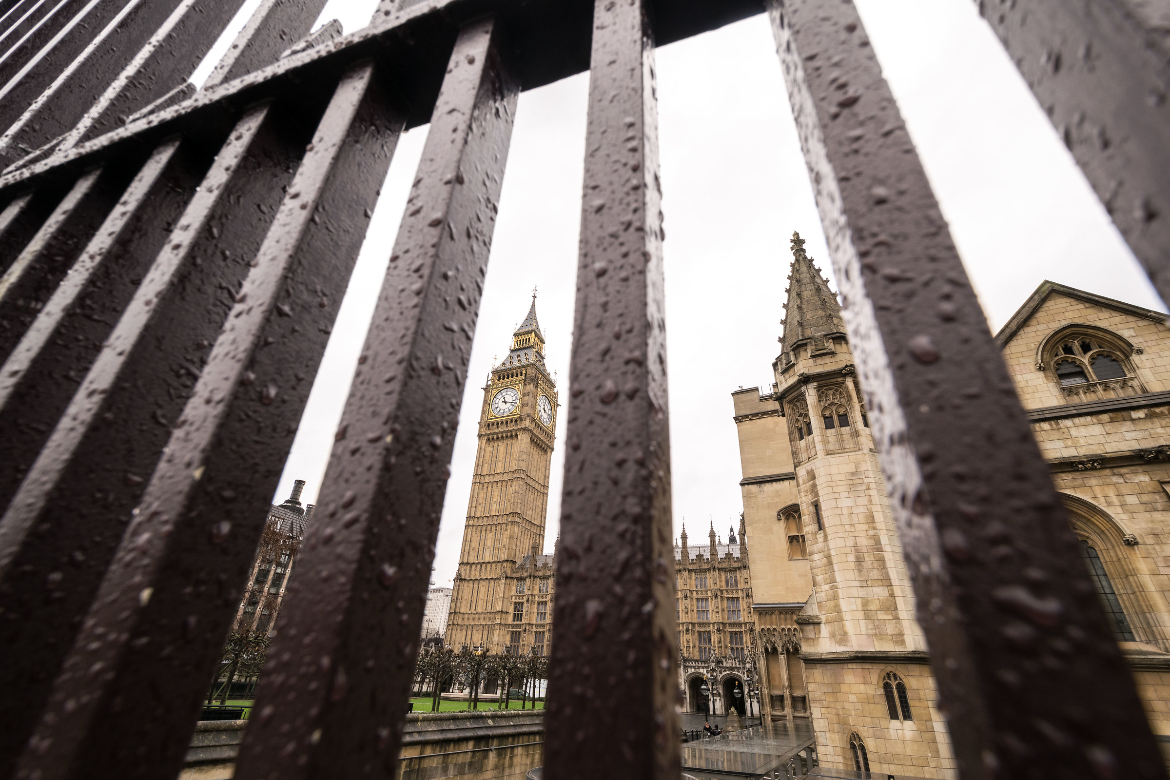 Attraverso la ringhiera