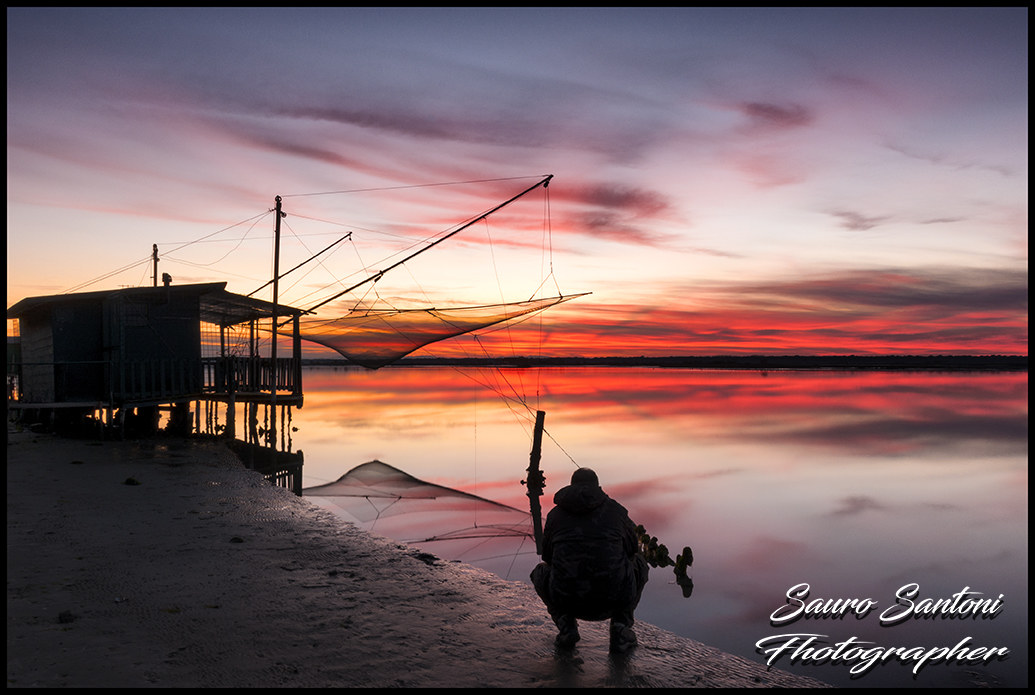 Marina Romea I .. and the sunset