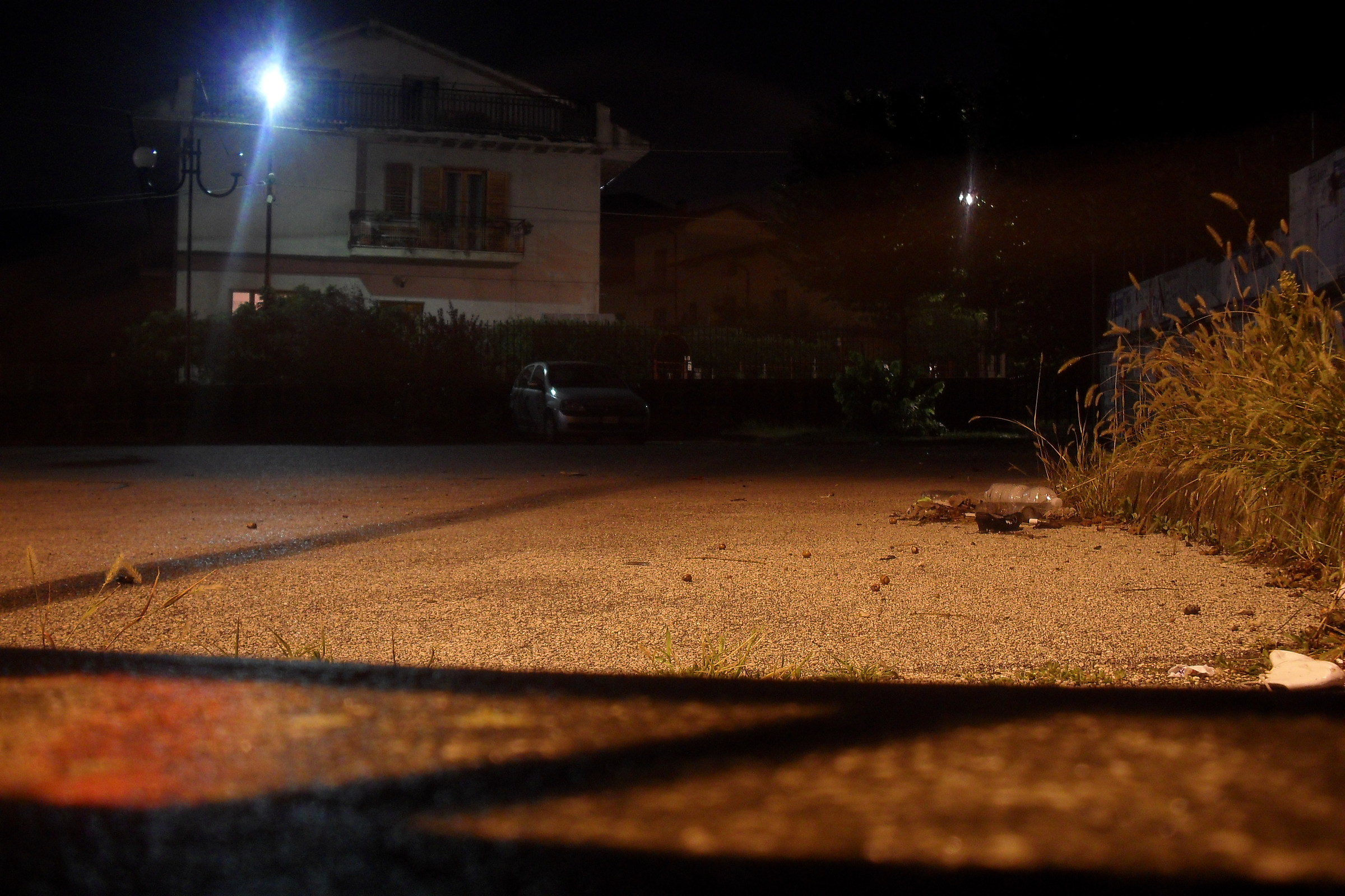 Il parcheggio di Cioppolo