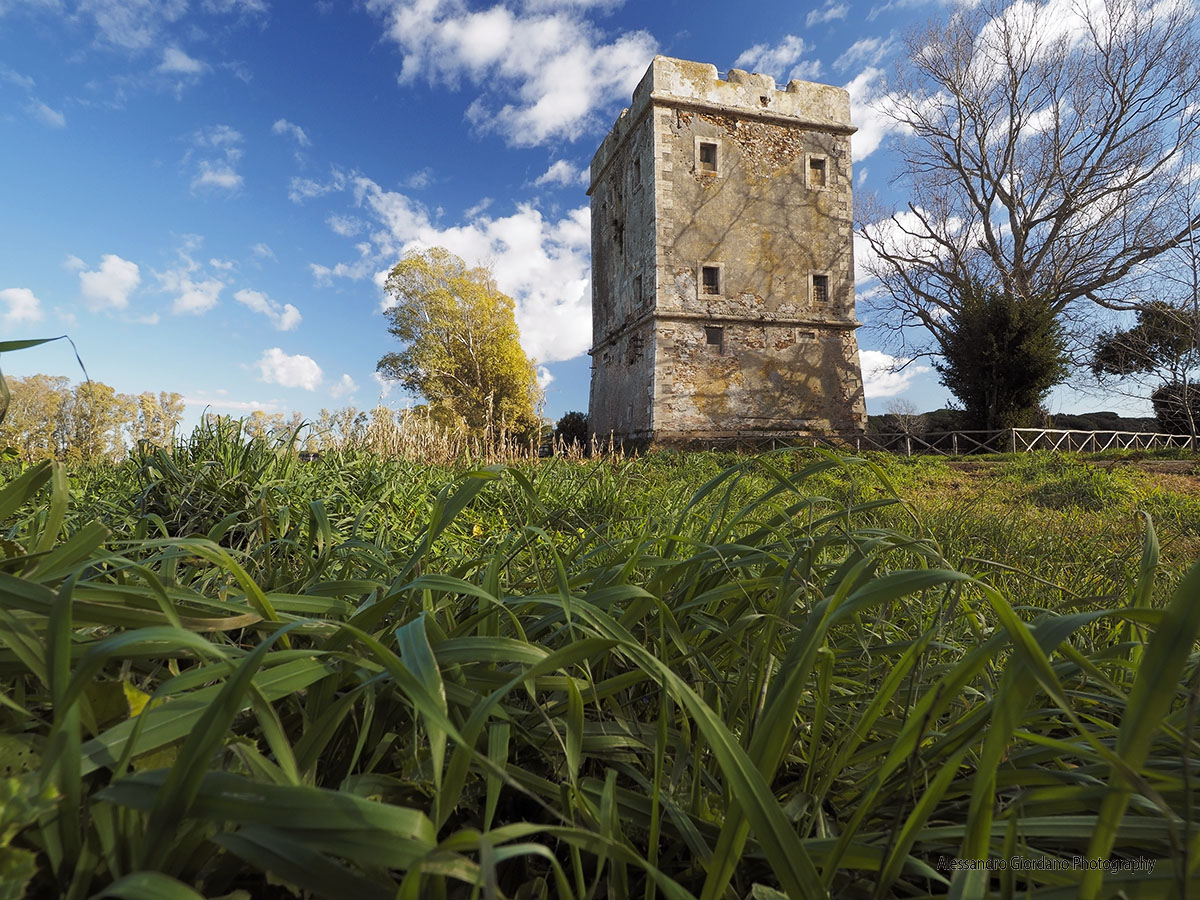 Antica vedetta nella campagna