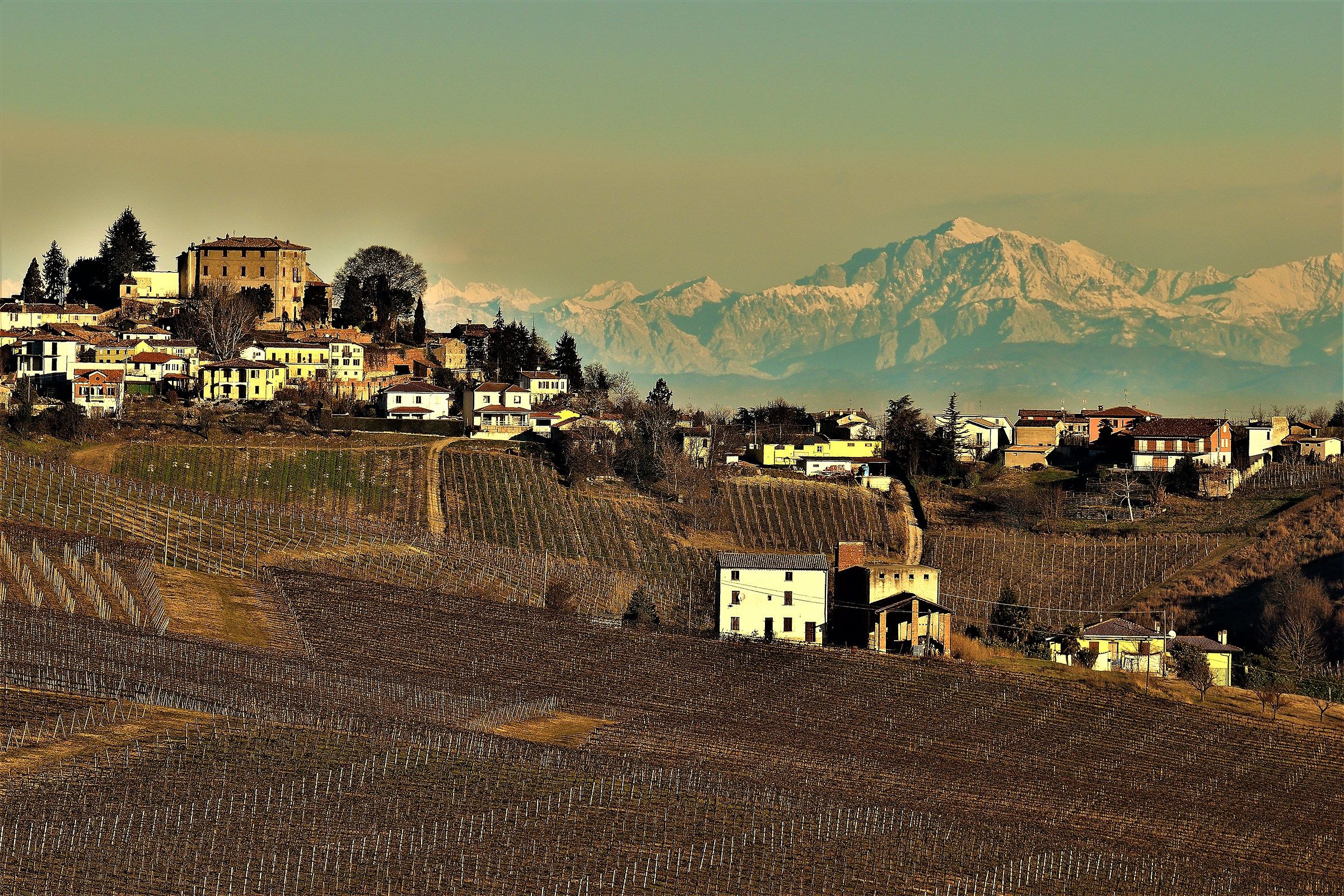 montu' beccaria pv con il monte rosa