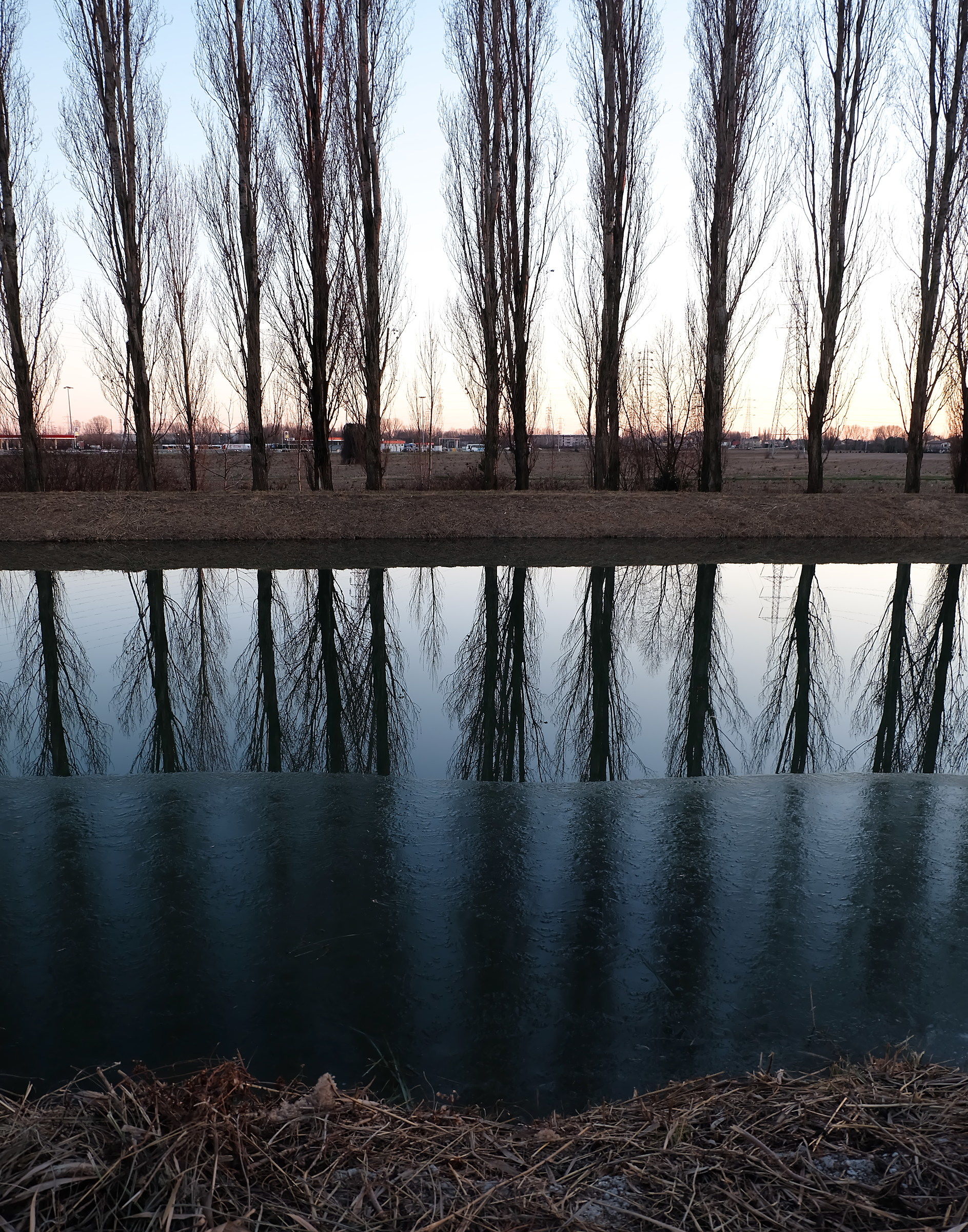 le rive brenta ghiacciato
