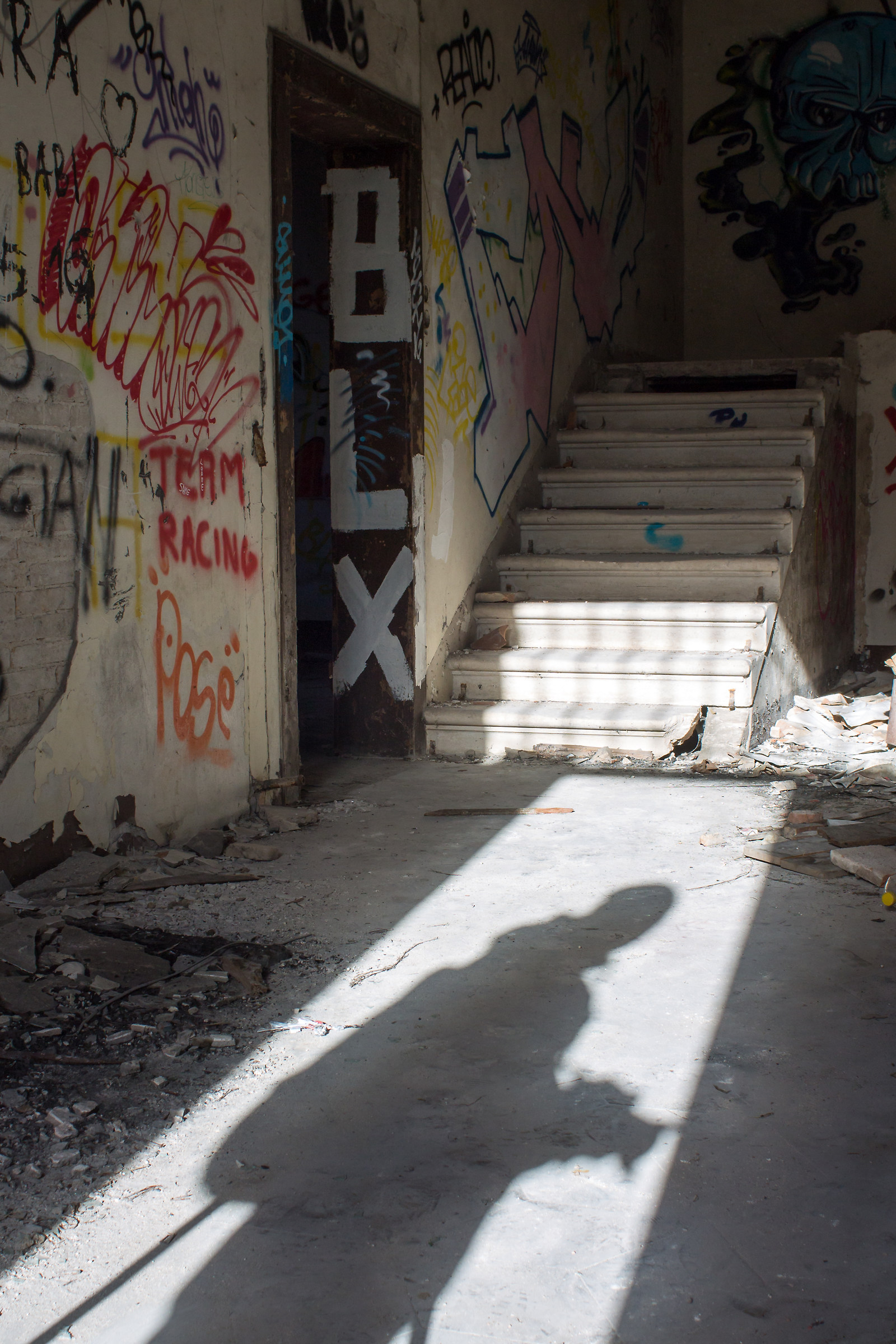 il fantasma con la reflex