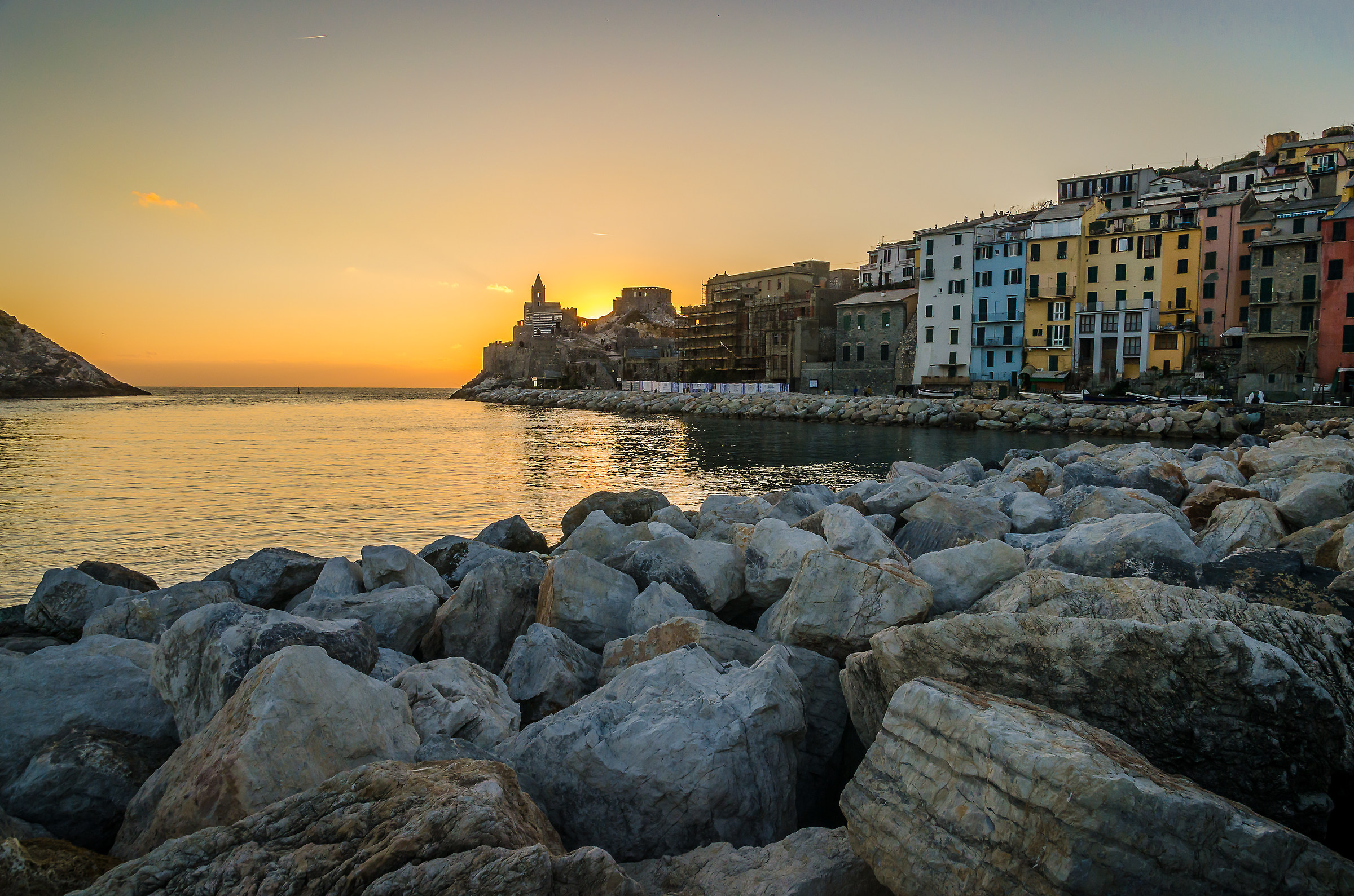 Sunset in Portovenere