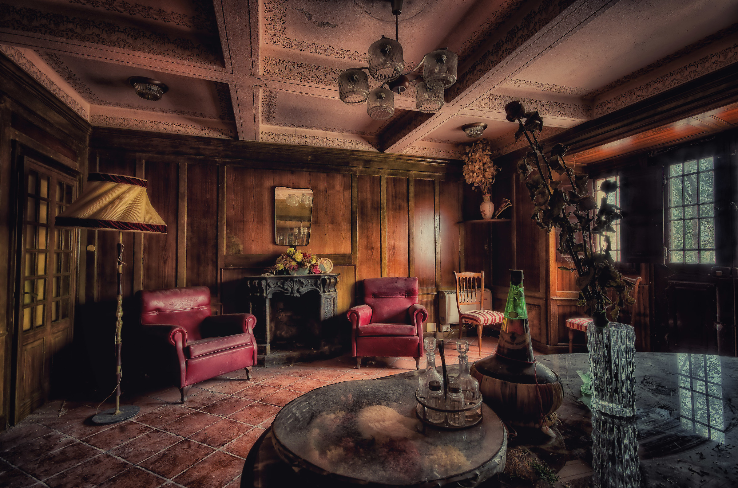 The abandoned villa of the Knight